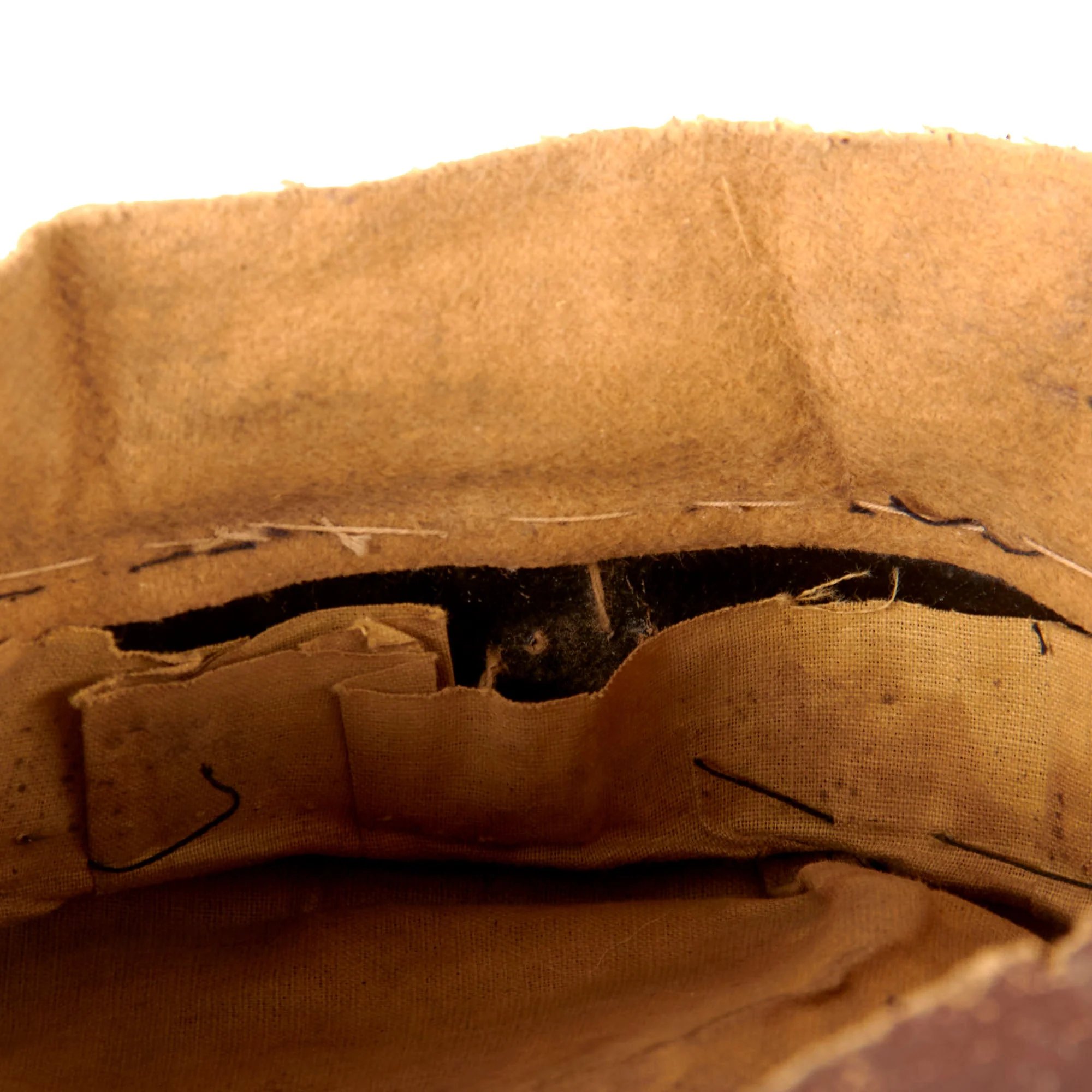 Original Imperial German WWI Prussian Dark Blue Landwehr Reserve NCO Visor Cap - Dunkelblau — image 8