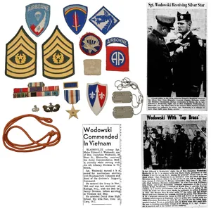 Original U.S. WWII & Korean War Dog Tag & Insignia …