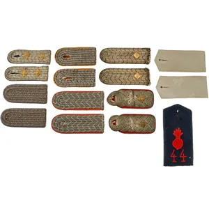 Original Imperial German WWI Regimental Shoulder Board Collection with Seven …
