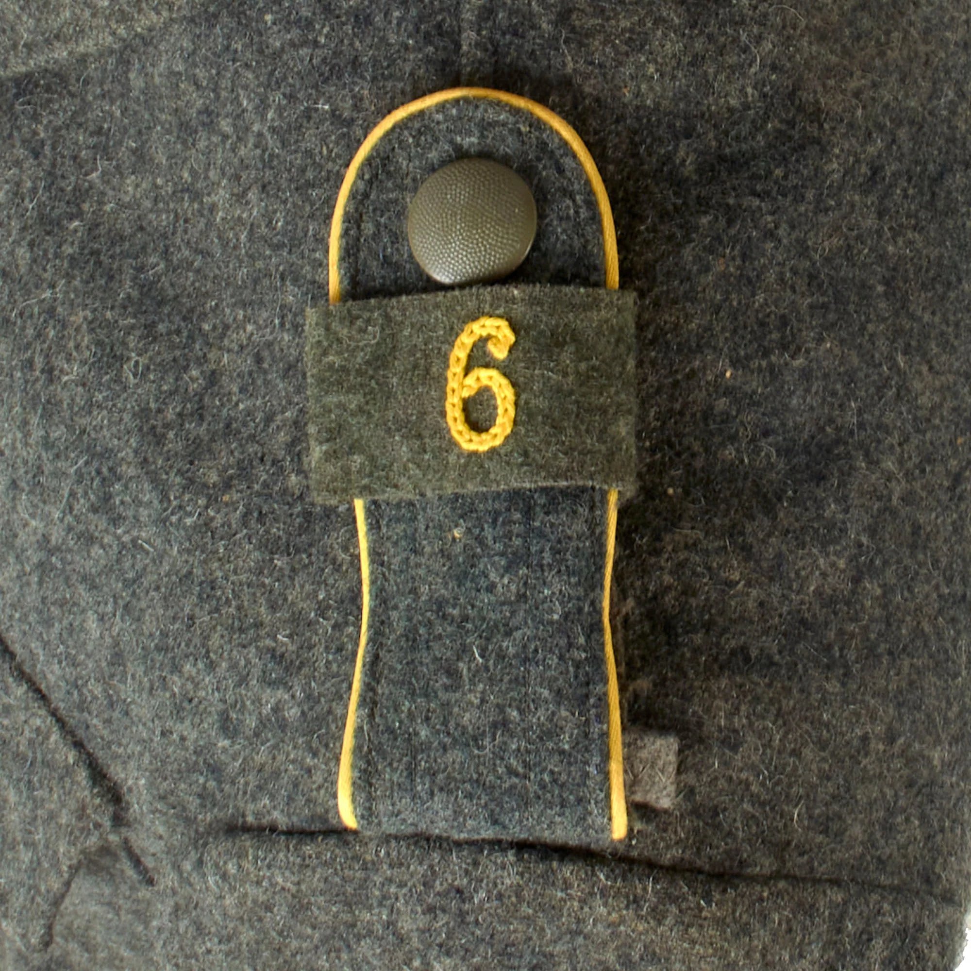 Original German WWII Heer Army 6th Division Signals Detachment Enlisted M43 Combat Tunic - Dated 1944 — image 5