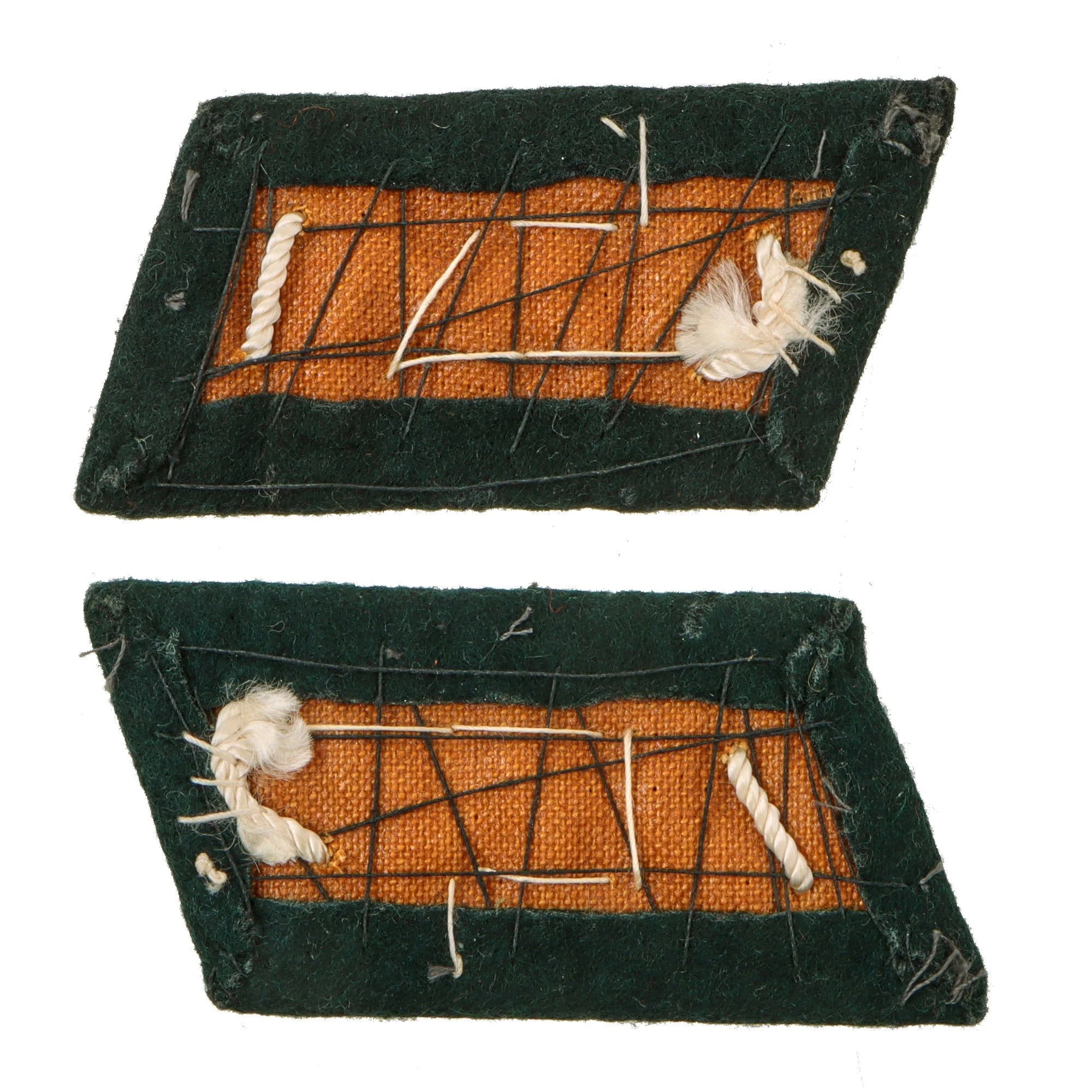 Original German WWII Heer Army Infantry Major Officer Uniform Rank Insignia Set - Collar Tabs & Shoulder Boards — image 3