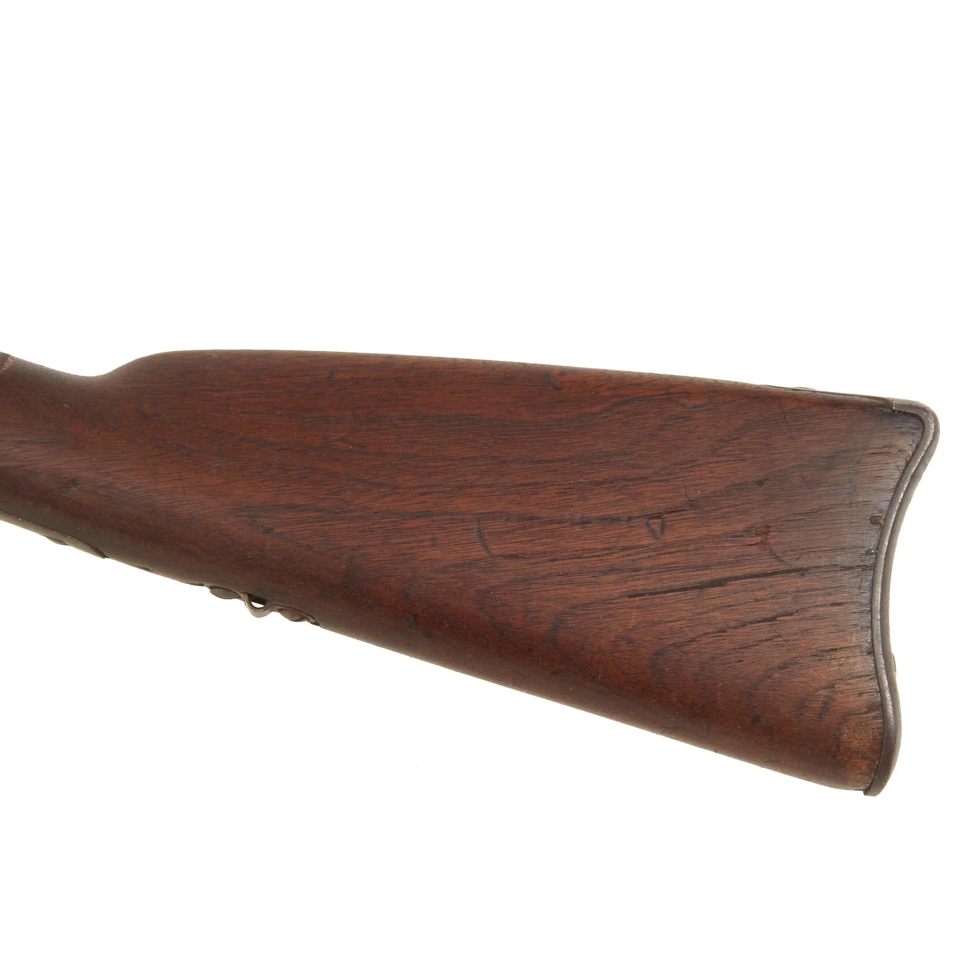 Original U.S. Early Springfield Trapdoor Model 1873 Saddle Ring Carbine - Rebarreled and Smoothbored to 32 Gauge - Circa 1875 — image 11