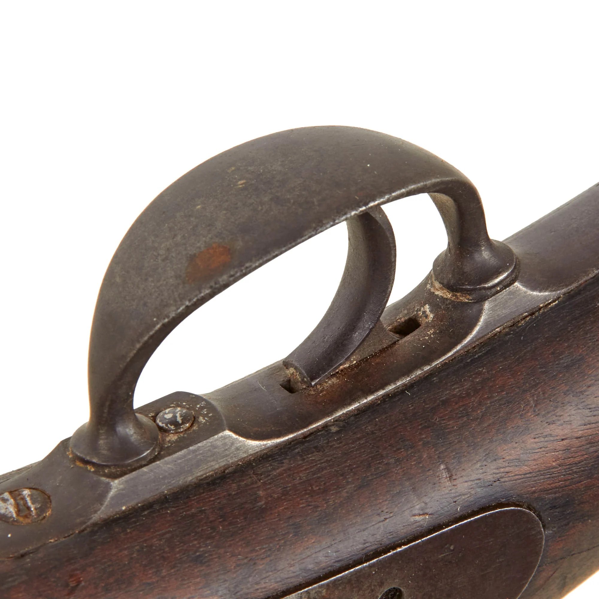 Original U.S. Early Springfield Trapdoor Model 1873 Saddle Ring Carbine - Rebarreled and Smoothbored to 32 Gauge - Circa 1875 — image 15