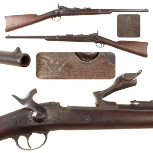 Original U.S. Early Springfield Trapdoor Model 1873 Saddle Ring Carbine …