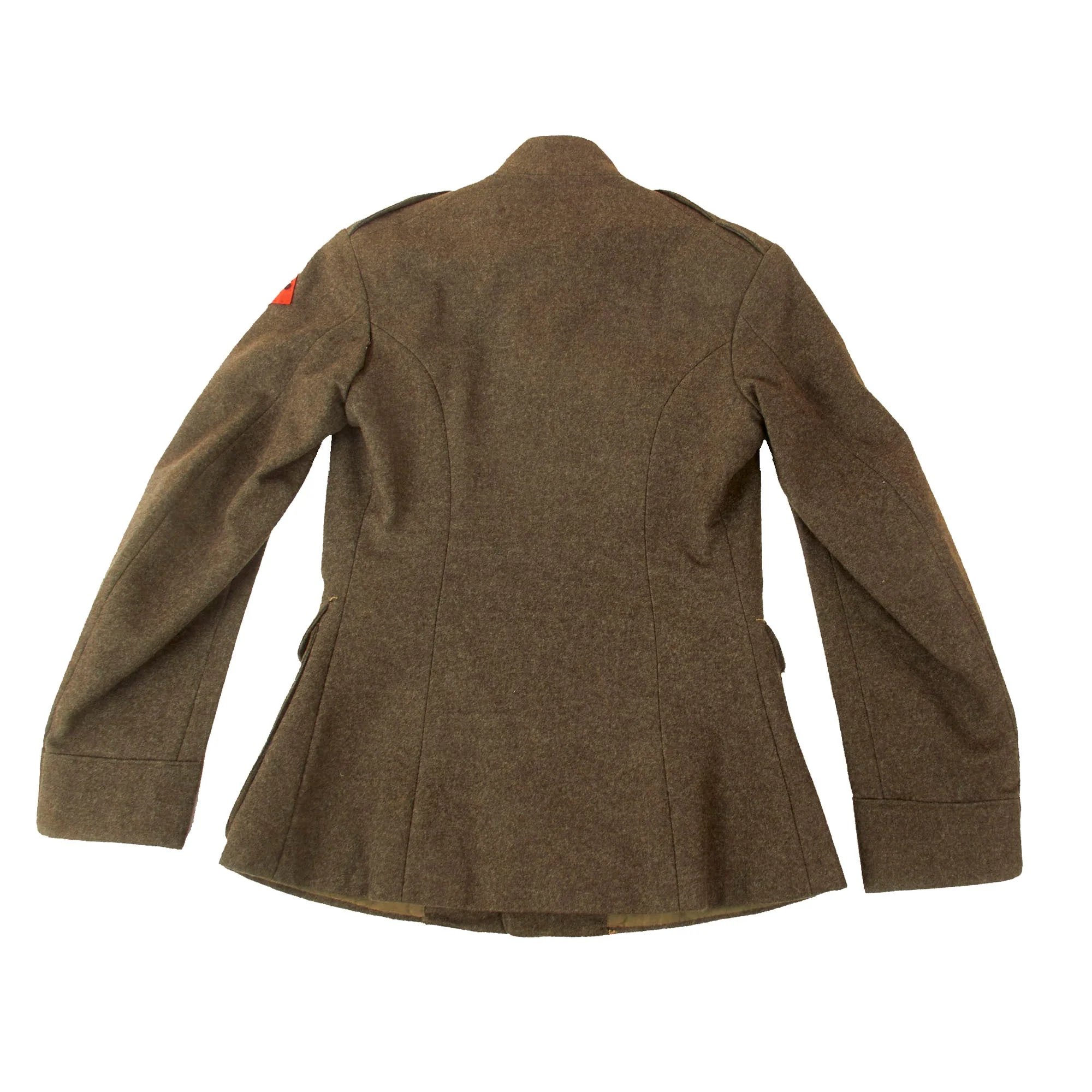 Original U.S. WWI Machine Gun Company, 13th Regiment USMC P1917 Marine Corps Forest Green Uniform Tunic & Matching Breeches - Dated 1918 — image 16
