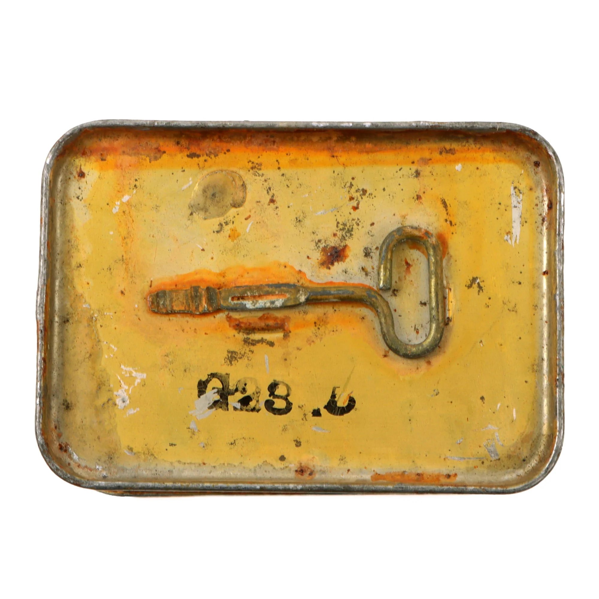 Original Canadian WWII 1945 Dated 'Food Container' Sealed Emergency Ration by W. Clark Limited — image 3