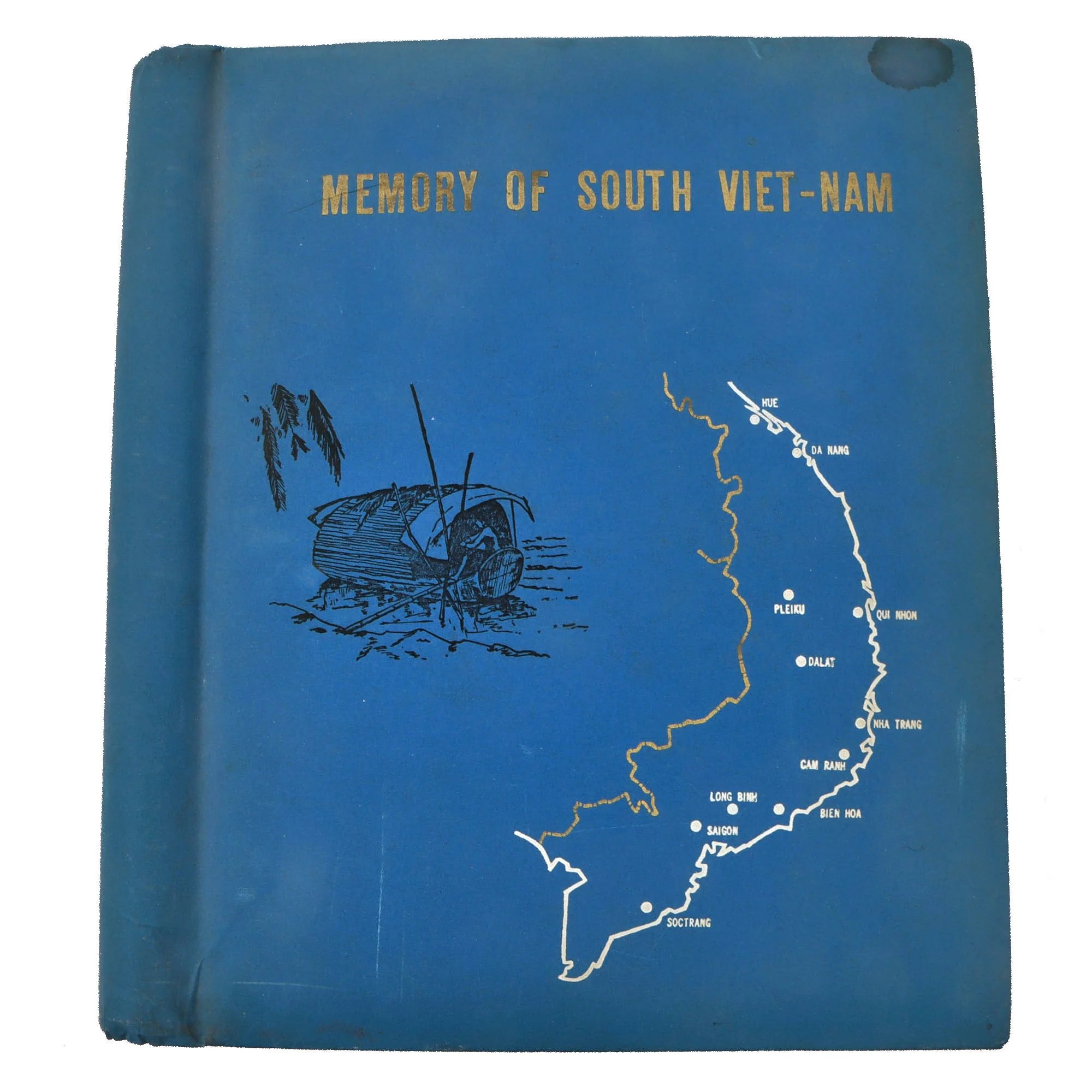 Original U.S. Vietnam War Echo Company 506th Infantry Regiment 101st Airborne Photo Album - Camp Eagle - Made in Japan - 54 Photos Total — image 2