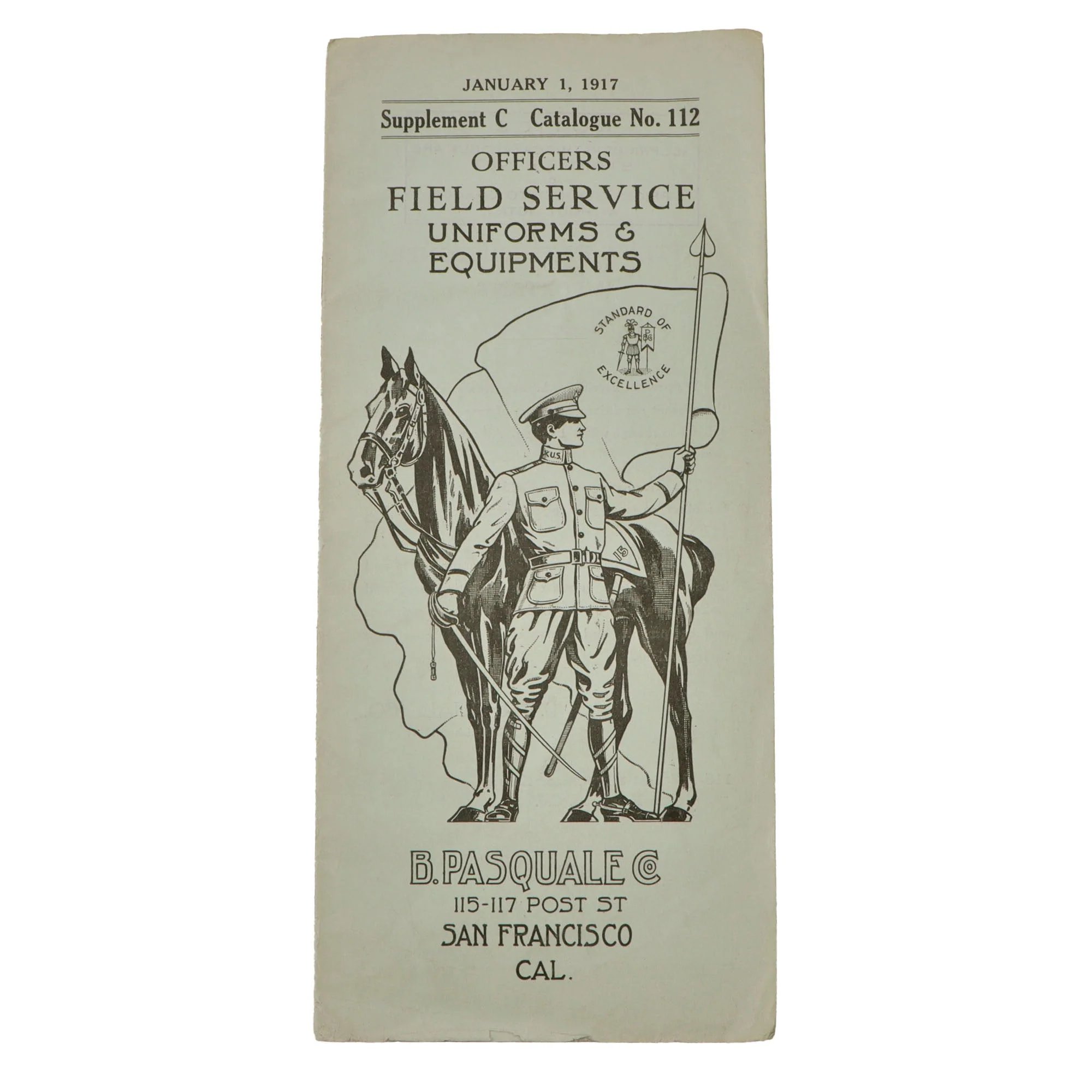 Original U.S. WWI to 1920s Era Military Uniform & Equipment Retailer Catalog Lot - Lot of 8 — image 10