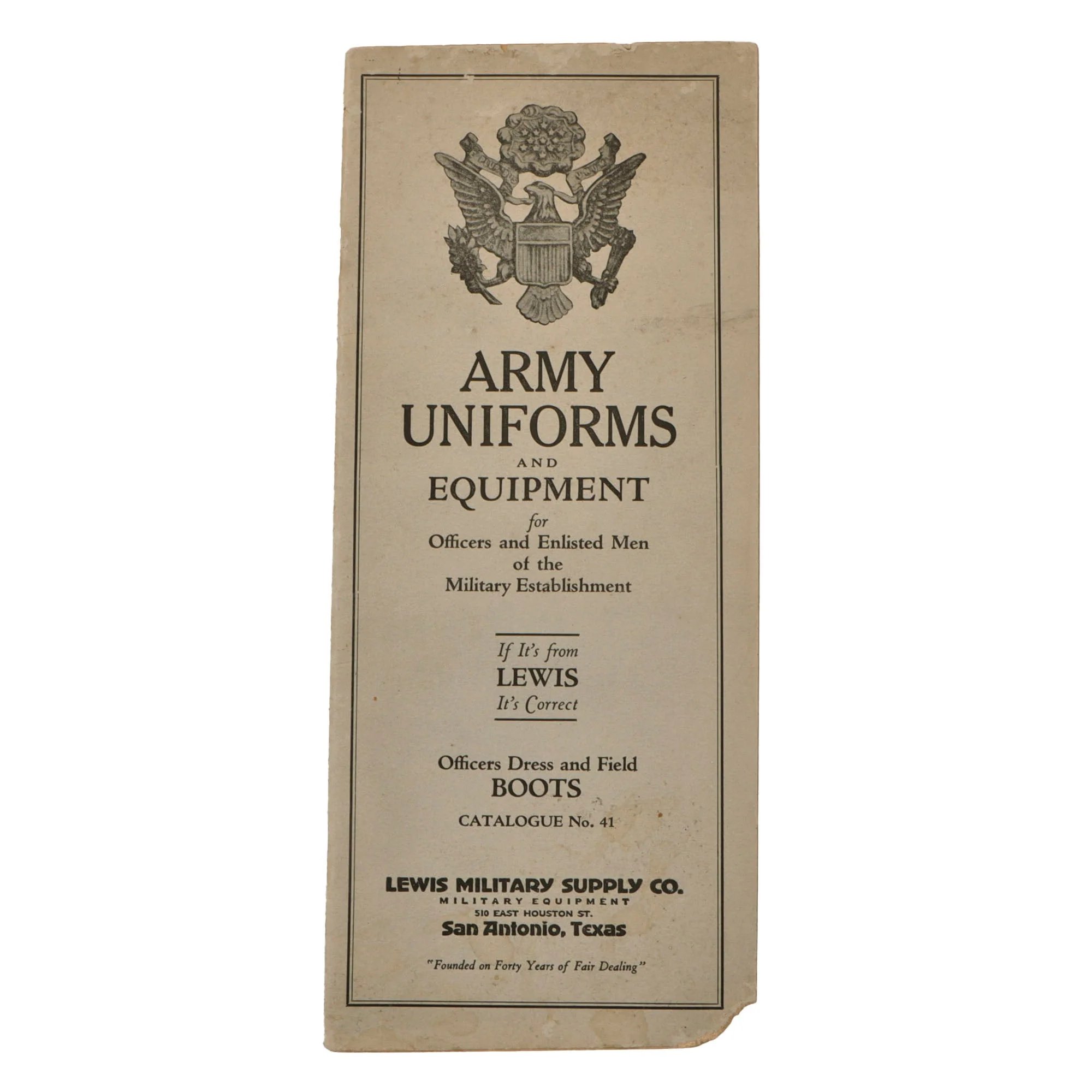 Original U.S. WWI to 1920s Era Military Uniform & Equipment Retailer Catalog Lot - Lot of 8 — image 11