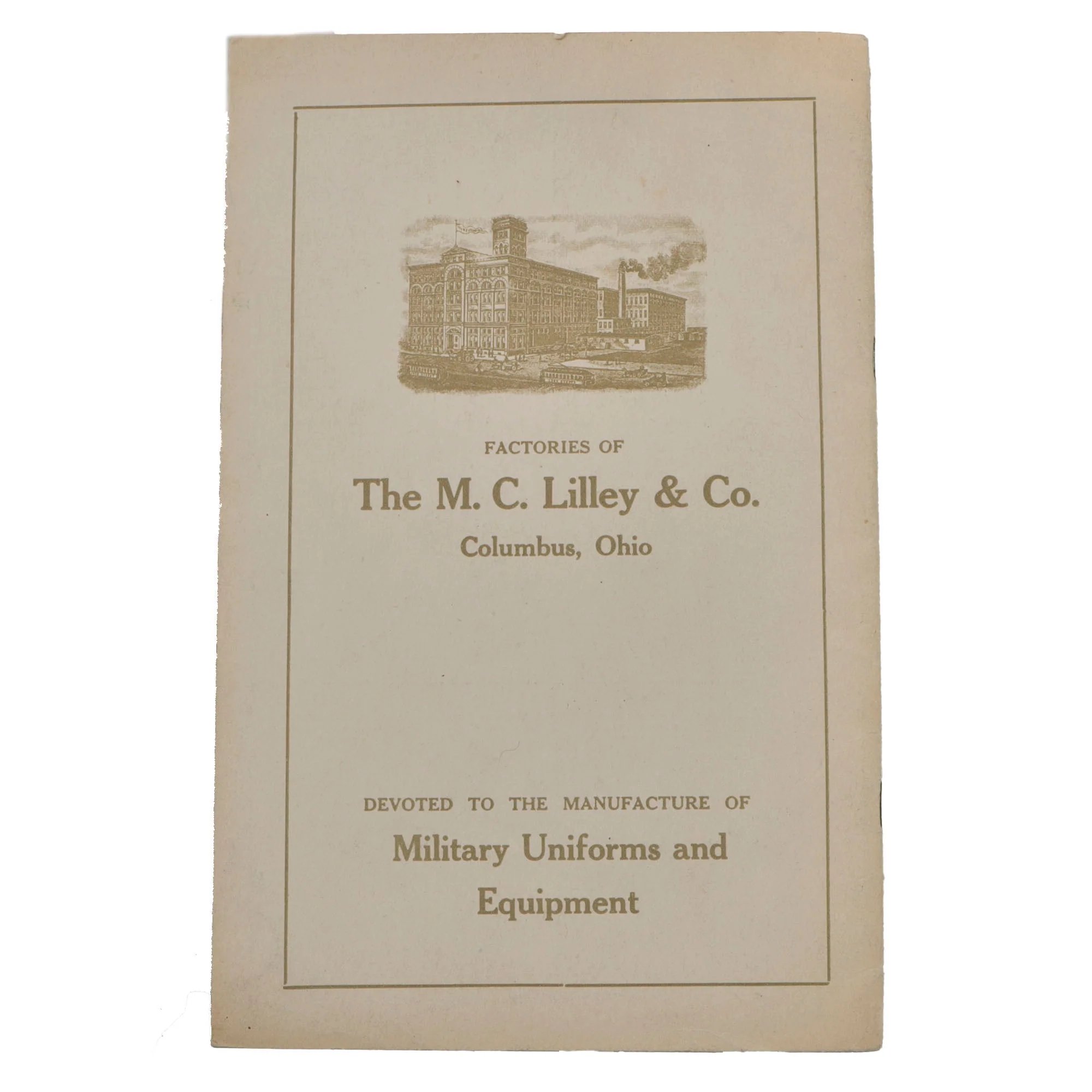 Original U.S. WWI to 1920s Era Military Uniform & Equipment Retailer Catalog Lot - Lot of 8 — image 5