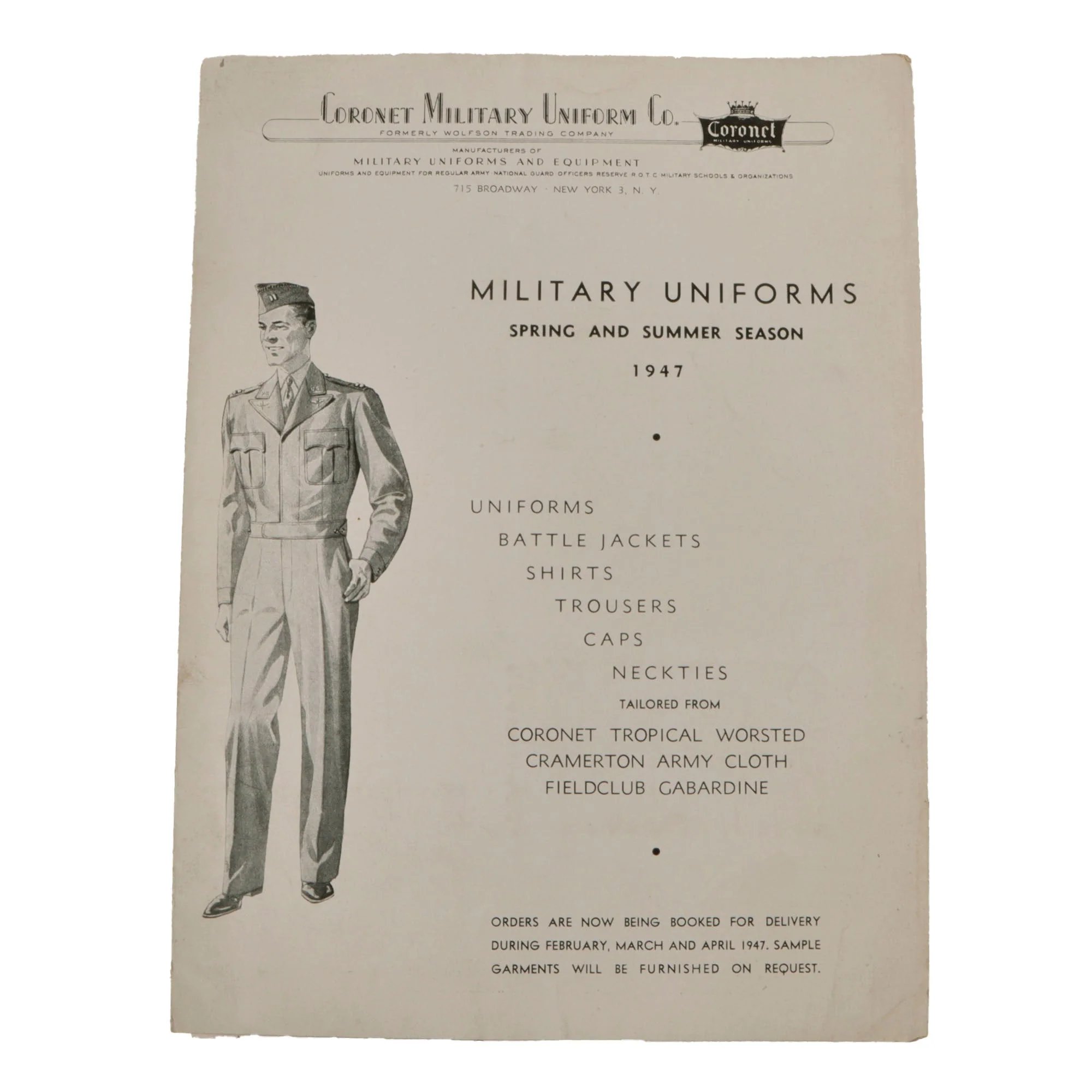 Original U.S. WWII Era Military Uniform & Equipment Retailer Catalog Lot - Lot of 9 — image 13