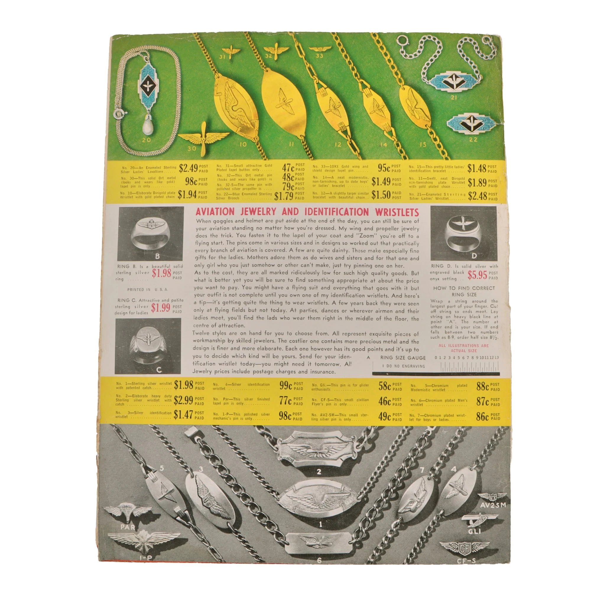 Original U.S. WWII Era Military Uniform & Equipment Retailer Catalog Lot - Lot of 9 — image 3