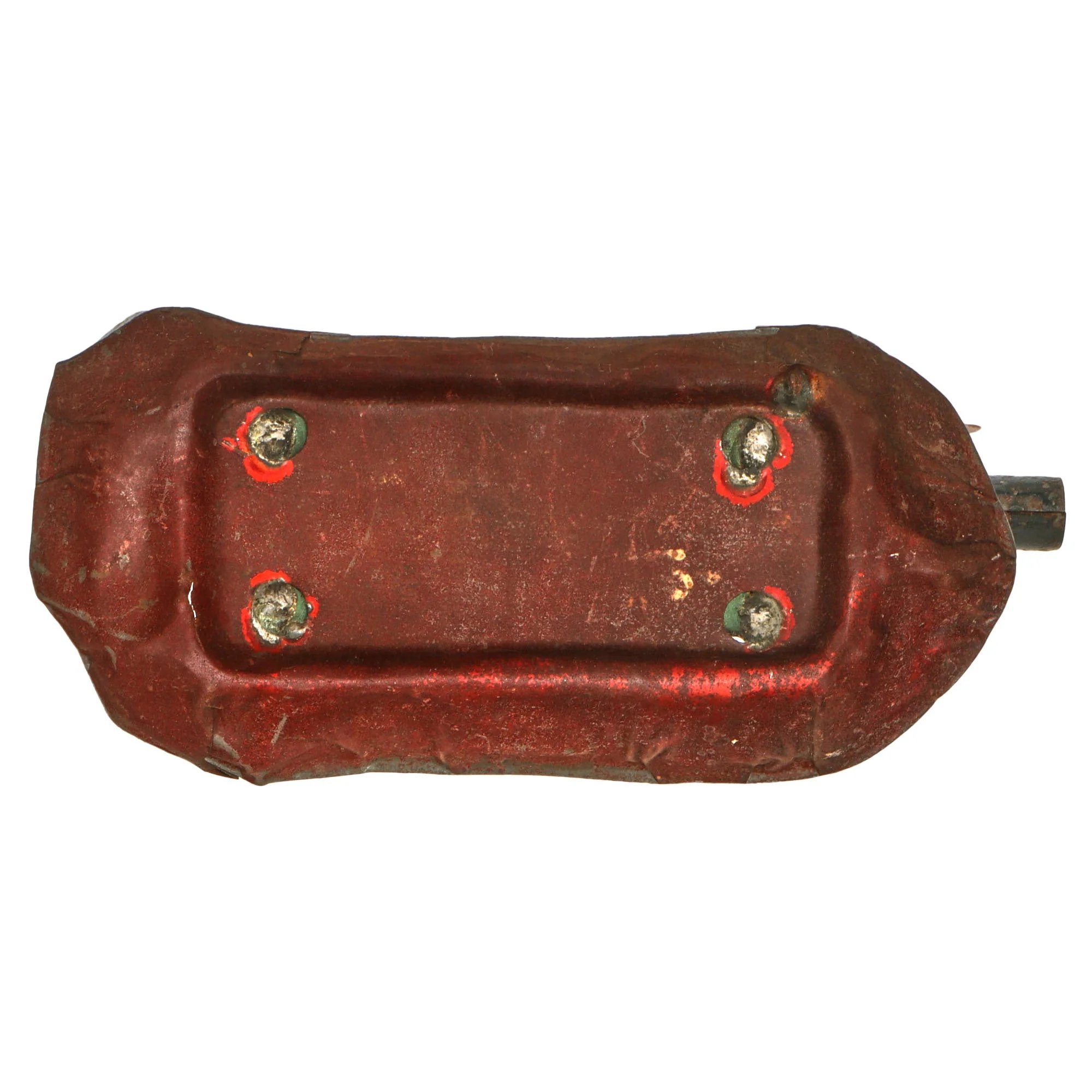 Original Japanese & German Pre-WWII Military Toys - Japanese Battery Gun with Rising Sun Flag and German Junkers Mechanical Airplane — image 6