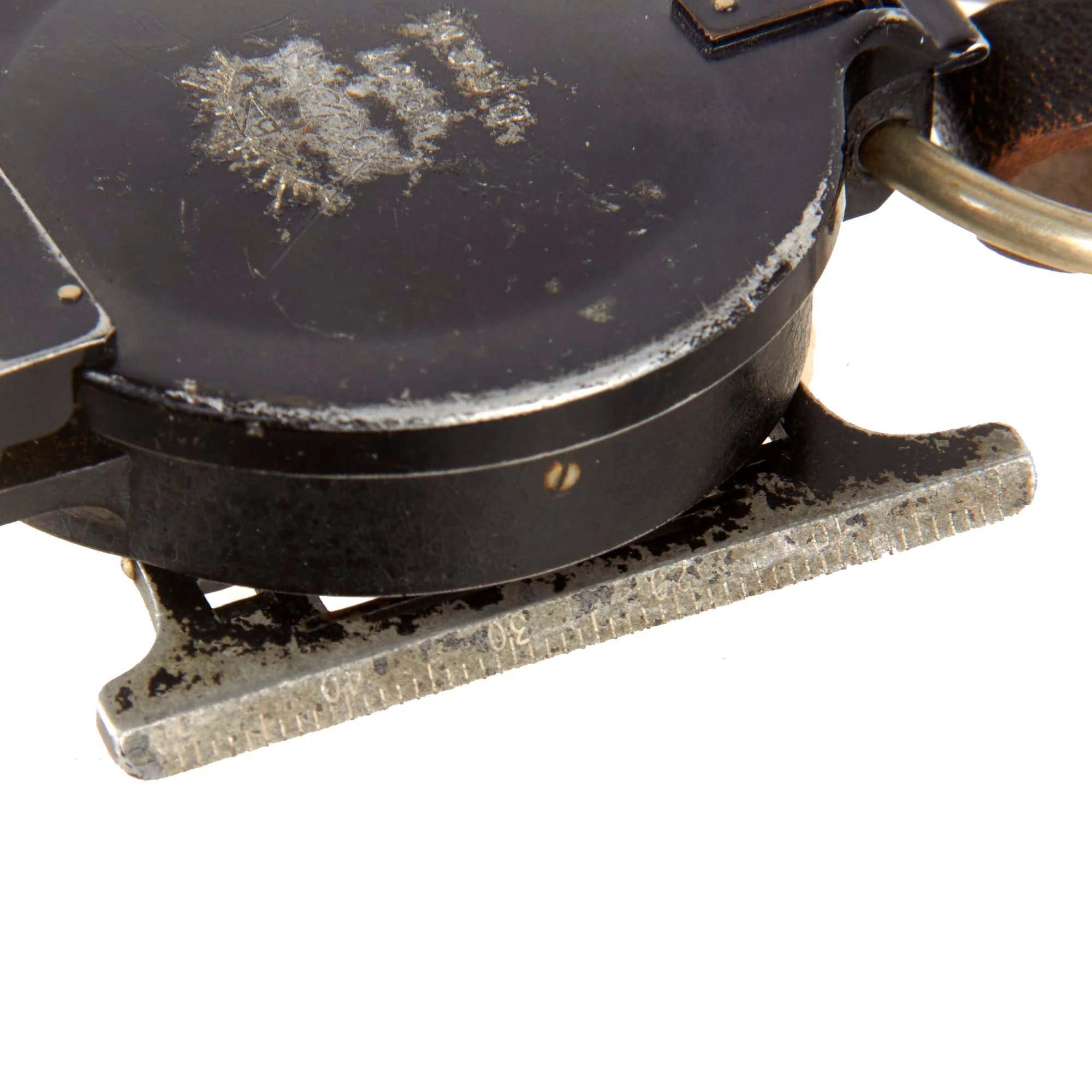 Original German WWII Busch Marching Compass with Original Strap — image 6