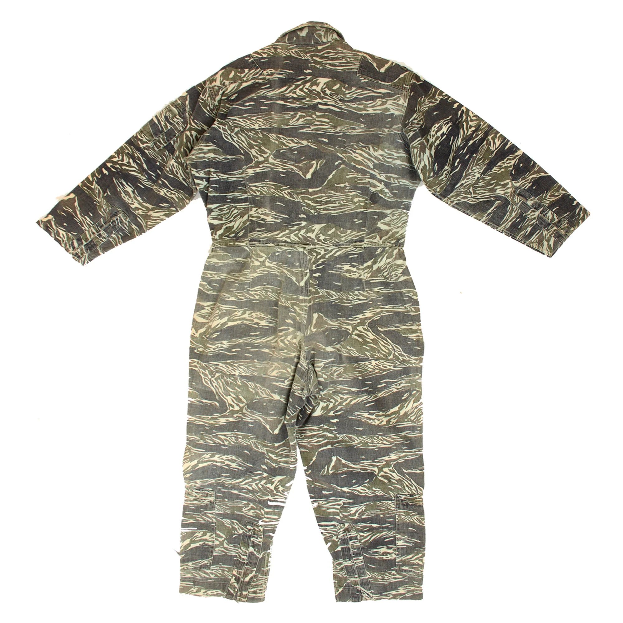 Original Rare Vietnam War Pilot's Japanese-Made Tigerstripe Flight Suit with Embroidered Pilot's Wings & Lieutenant Bars - Lt. Funt U.S.A.F. — image 2