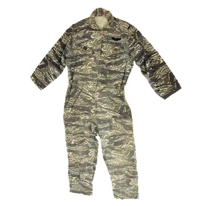 Original Rare Vietnam War Pilot's Japanese-Made Tigerstripe Flight Suit with …