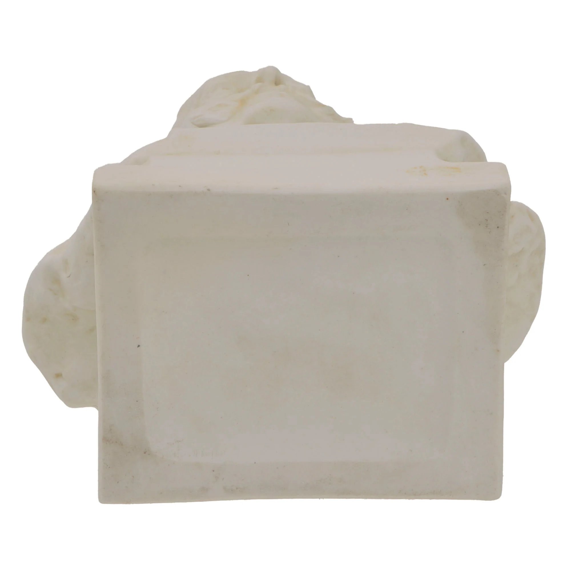 Original Imperial German WWI Ceramic Bust of Paul von Hindenburg - Marked Romanus Andresen — image 9