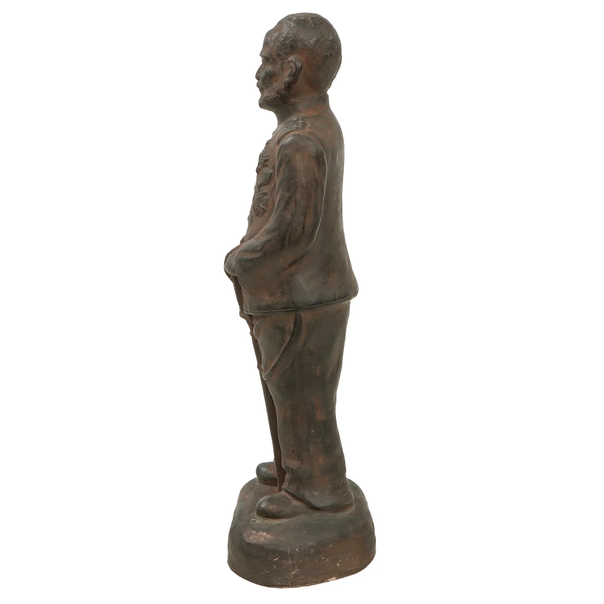 Original Japanese WWII Era Statue of General Nogi Maresuke - Signed — image 4