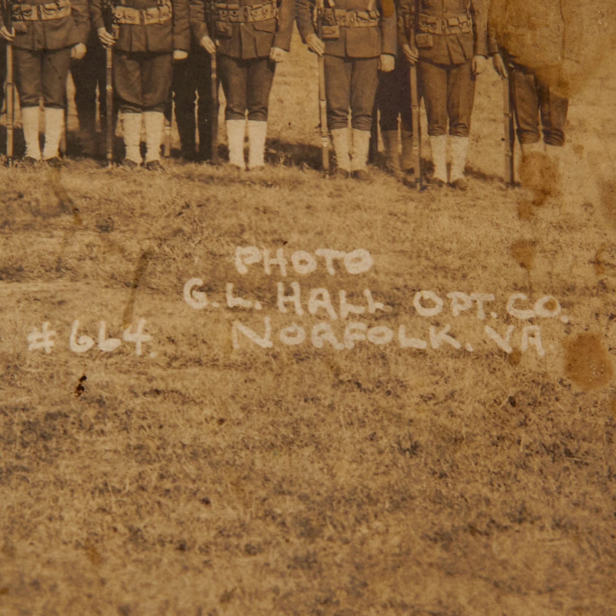 Original U.S. WWI Marine Corps Dog Tag & Good Conduct Medal with Accompanying Documents & Ephemera - Private George Abraham Shell — image 13