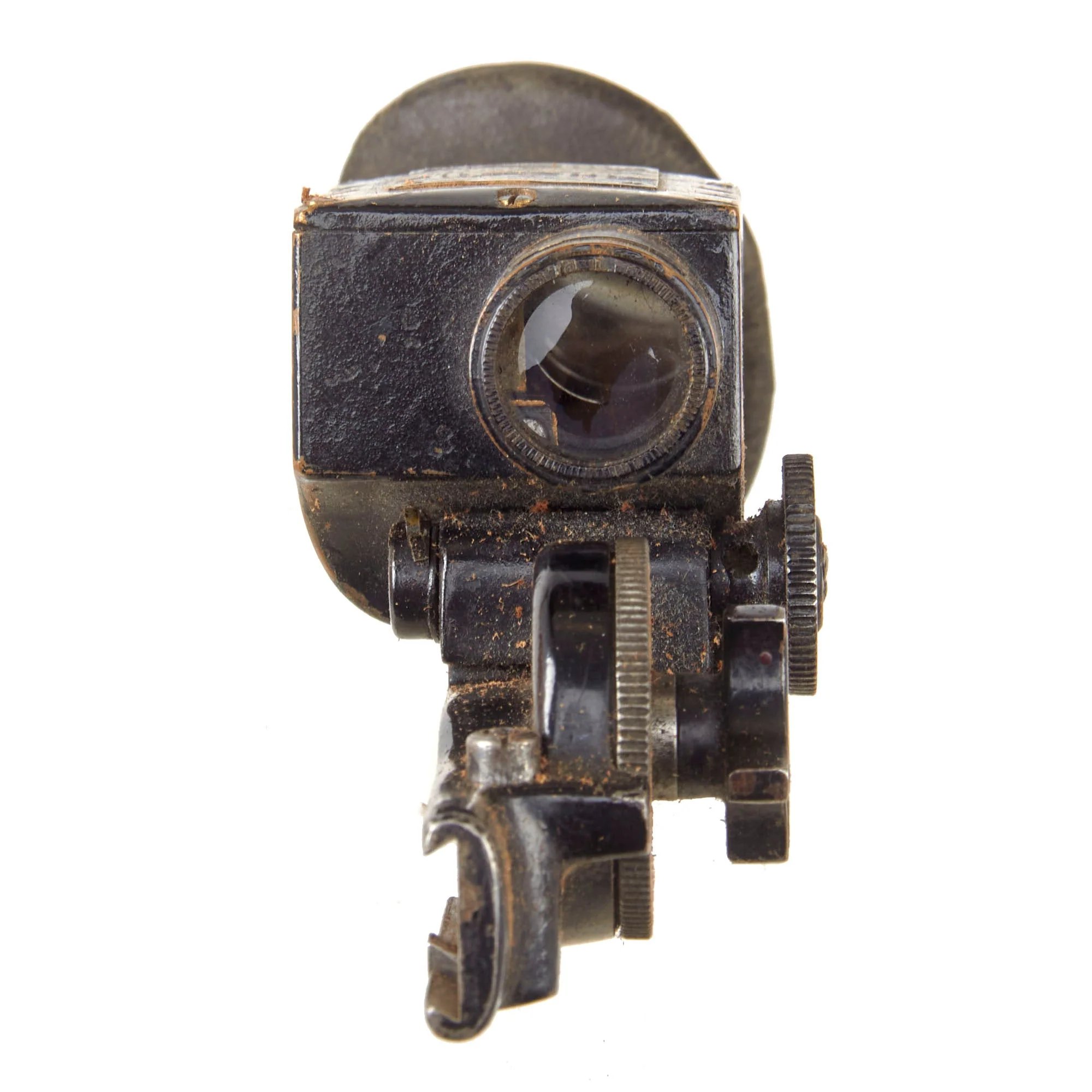 Original U.S. WWI M1903 Springfield Warner & Swasey M-1913 Sniper Scope with Mounting Bracket in 1918-Dated Leather Case - Extremely Rare — image 11