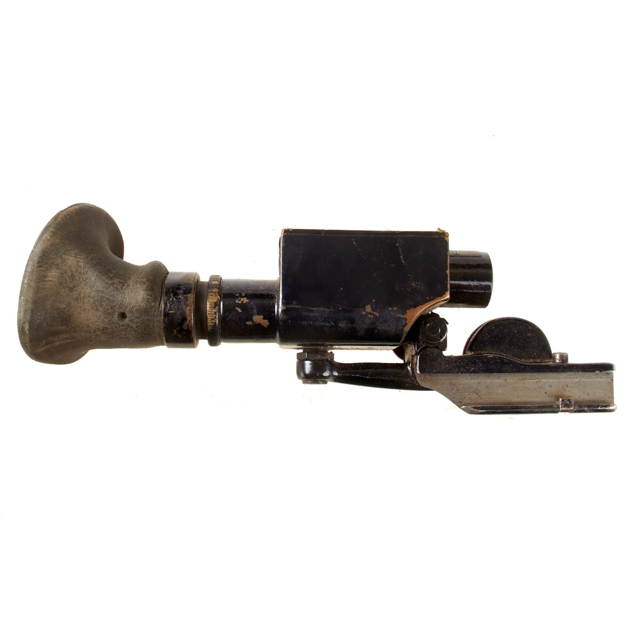 Original U.S. WWI M1903 Springfield Warner & Swasey M-1913 Sniper Scope with Mounting Bracket in 1918-Dated Leather Case - Extremely Rare — image 15