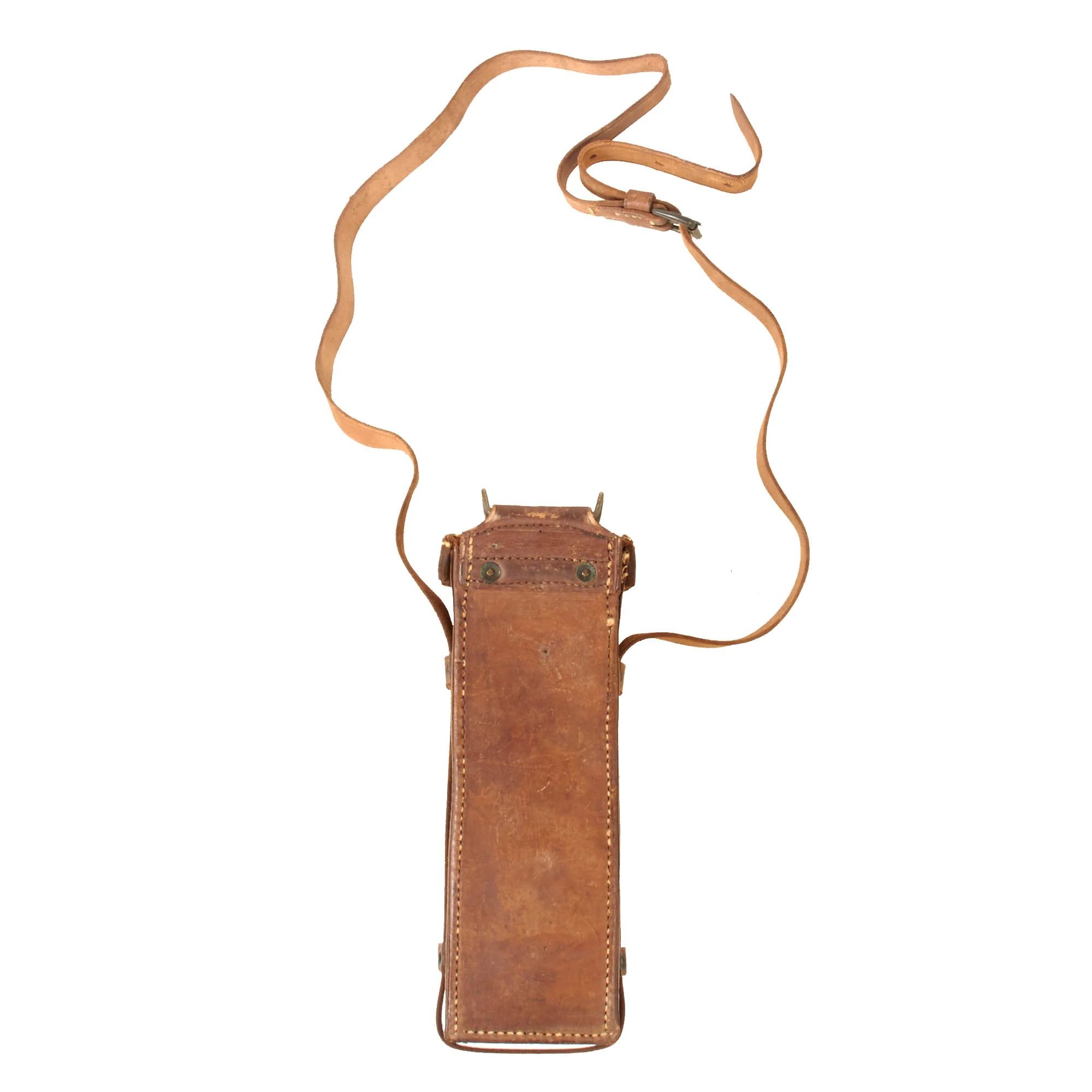 Original U.S. WWI M1903 Springfield Warner & Swasey M-1913 Sniper Scope with Mounting Bracket in 1918-Dated Leather Case - Extremely Rare — image 17