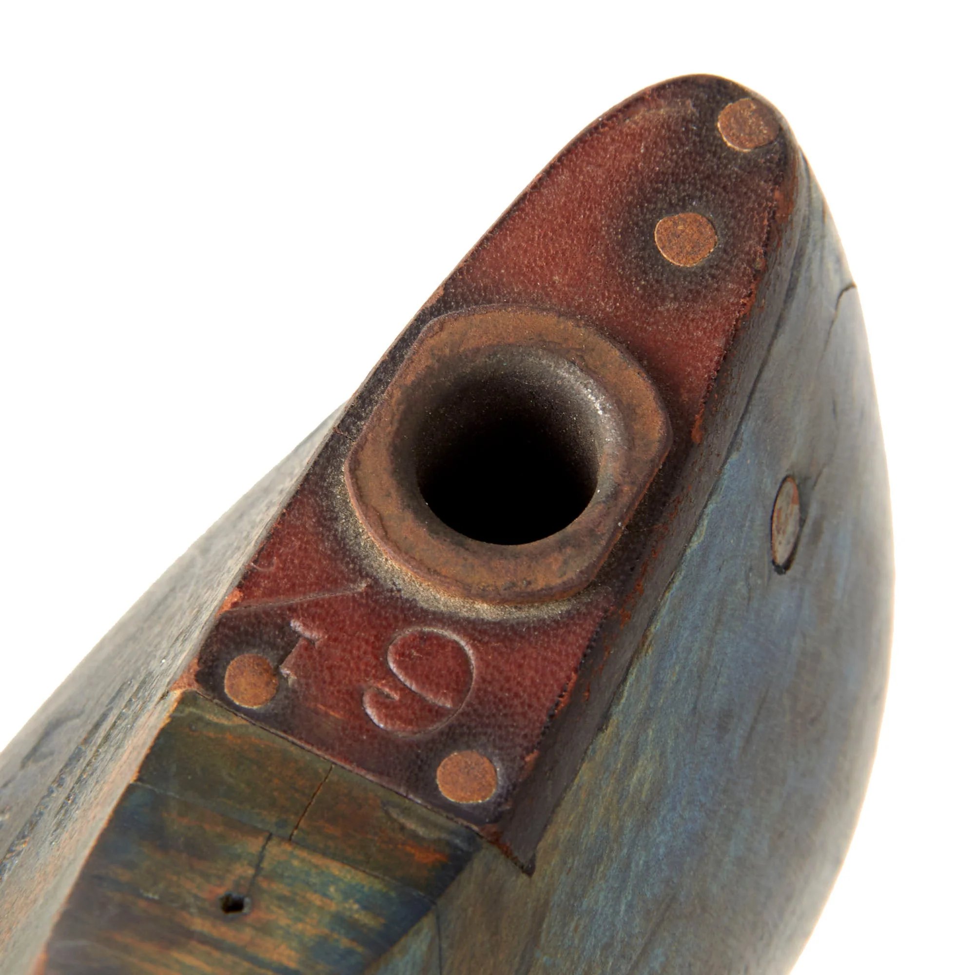 Original U.S. Pre-WWI Era USMC Philadelphia-Depot Marked Shoe Trees in Size 6 1/2 - Dated 1911 — image 6