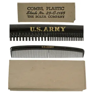 Original U.S. WWII U.S. Army Marked Issue Comb - NOS
