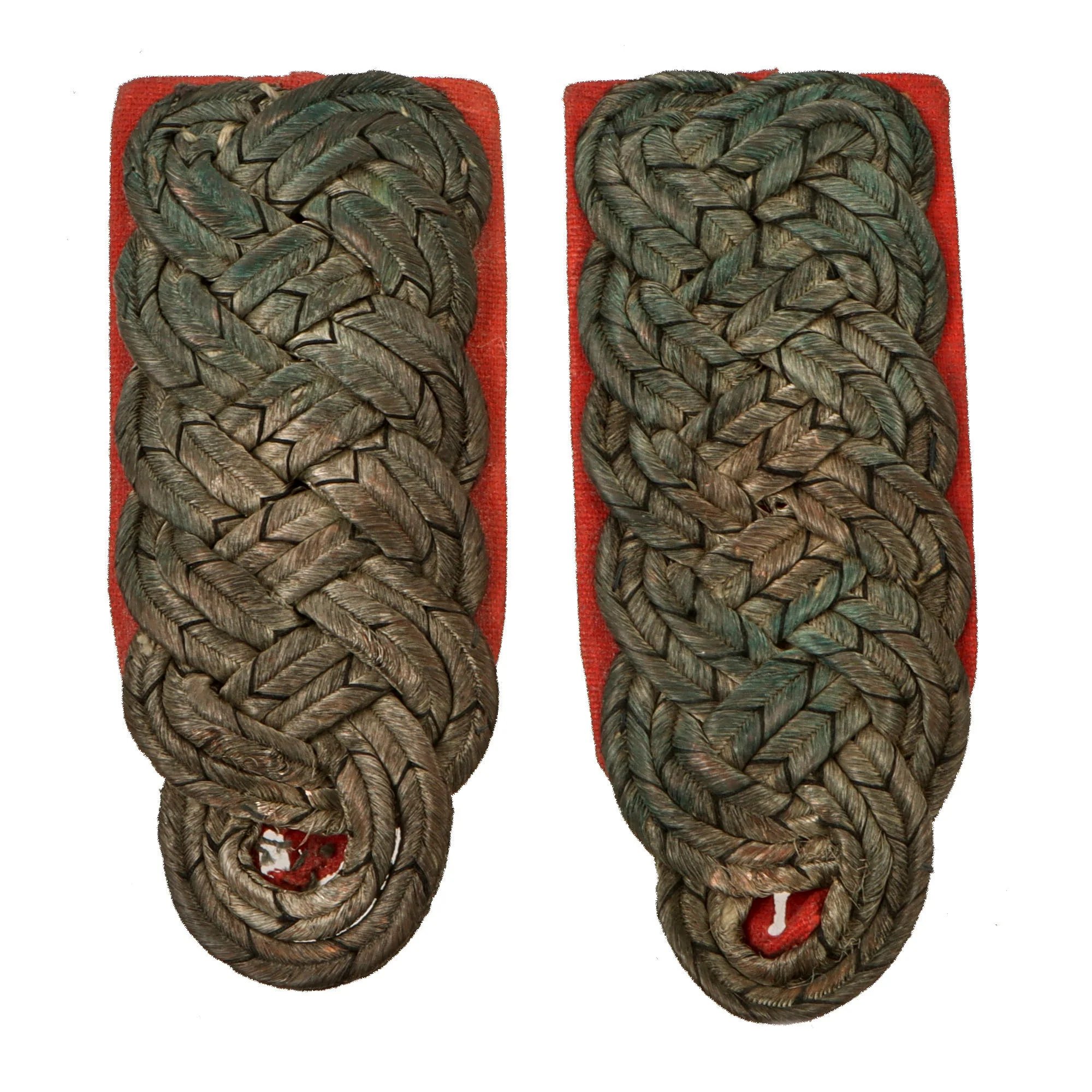 Original Imperial German WWI Medical Corps Major Shoulder Board and Collar Tab Set — image 2