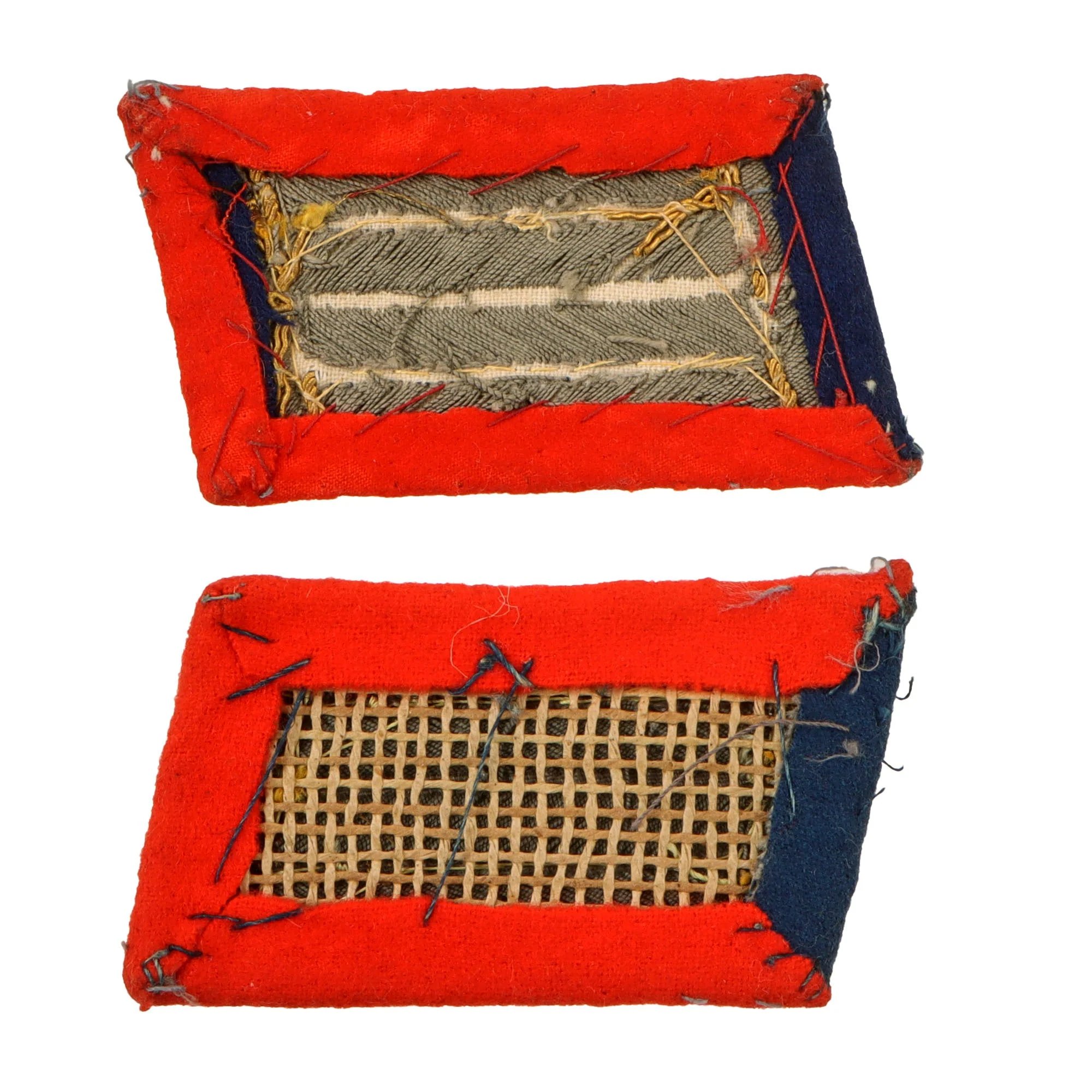 Original Imperial German WWI Medical Corps Major Shoulder Board and Collar Tab Set — image 6