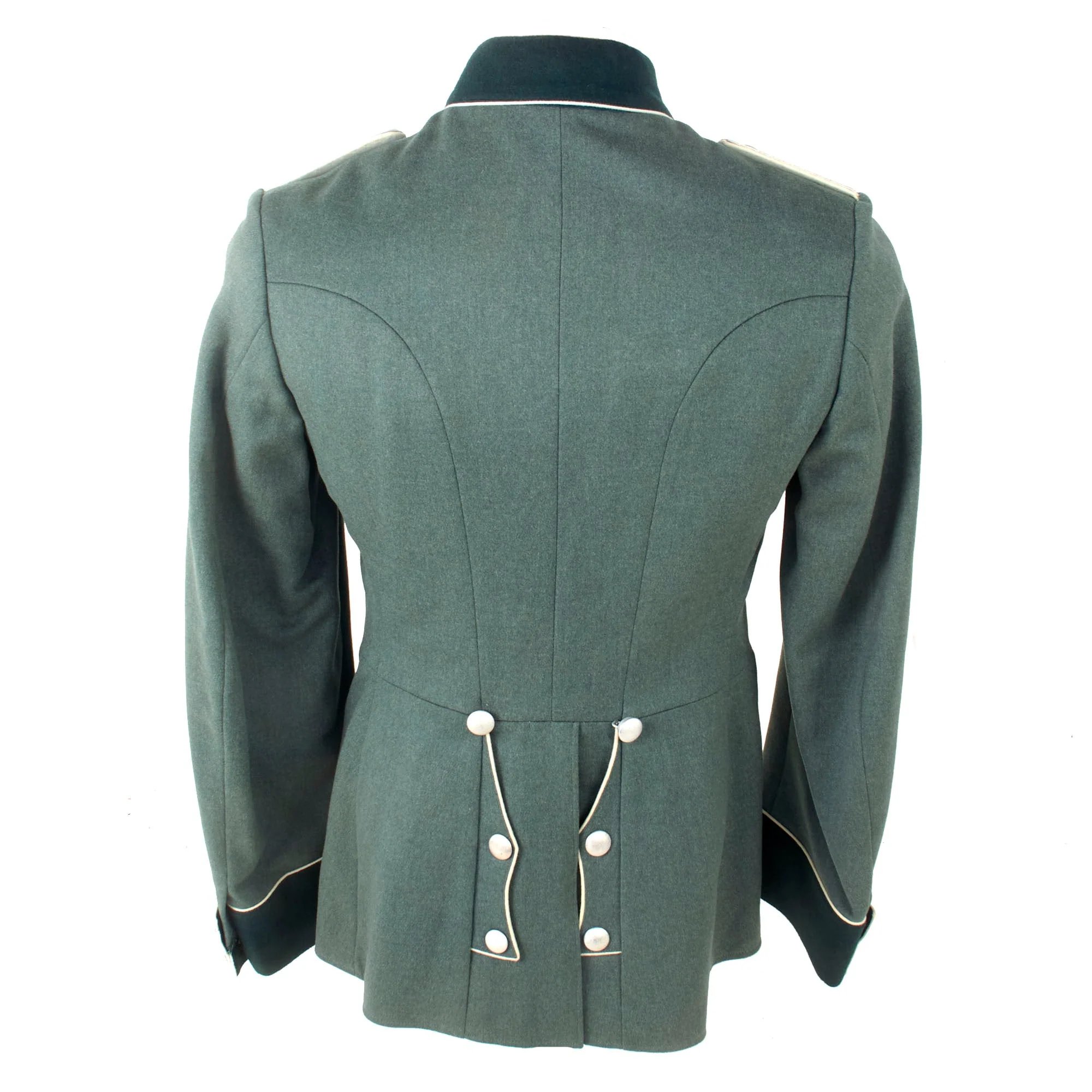 Original German WWII Heer Army Infantry Leutnant Officer M35 Waffenrock Dress Tunic by Gebr. Venker of Münster — image 8