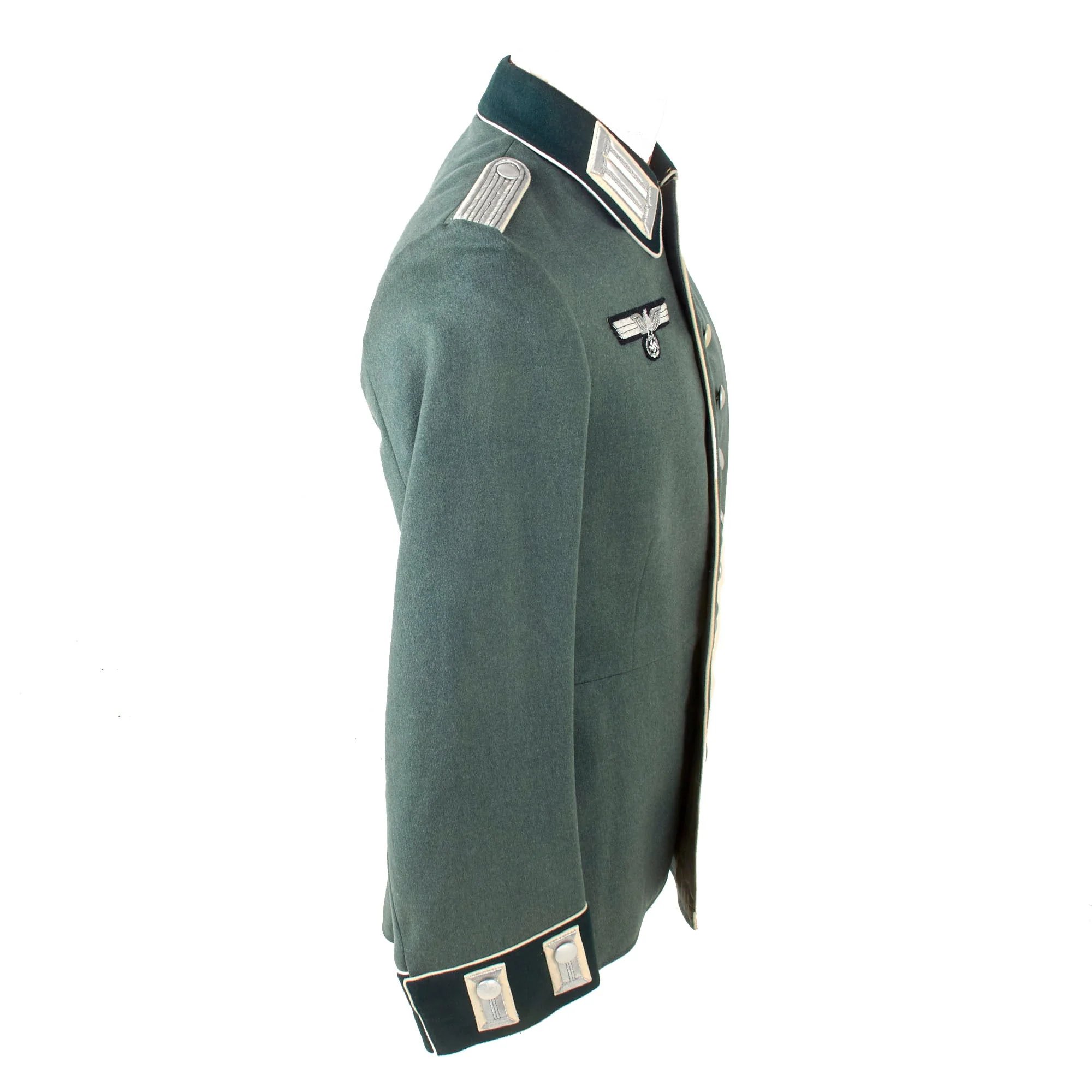Original German WWII Heer Army Infantry Leutnant Officer M35 Waffenrock Dress Tunic by Gebr. Venker of Münster — image 9