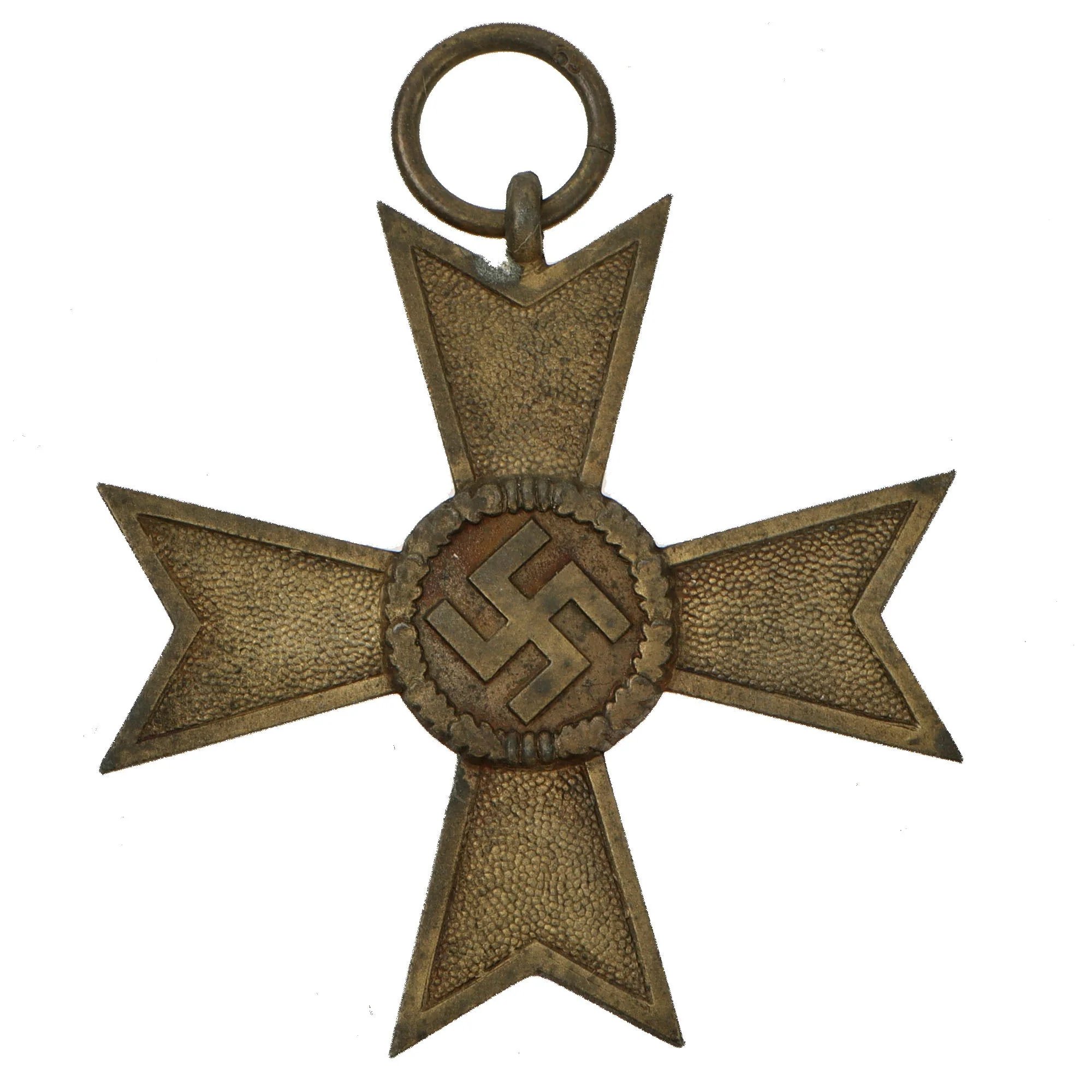 Original German WWII Pair of Awards in Issue Packets - War Merit Cross 2nd Class KvKII and Western Wall Medal — image 2