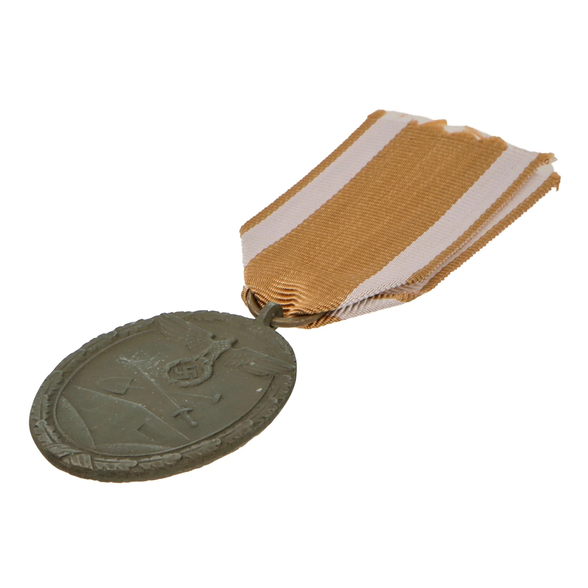 Original German WWII Pair of Awards in Issue Packets - War Merit Cross 2nd Class KvKII and Western Wall Medal — image 9
