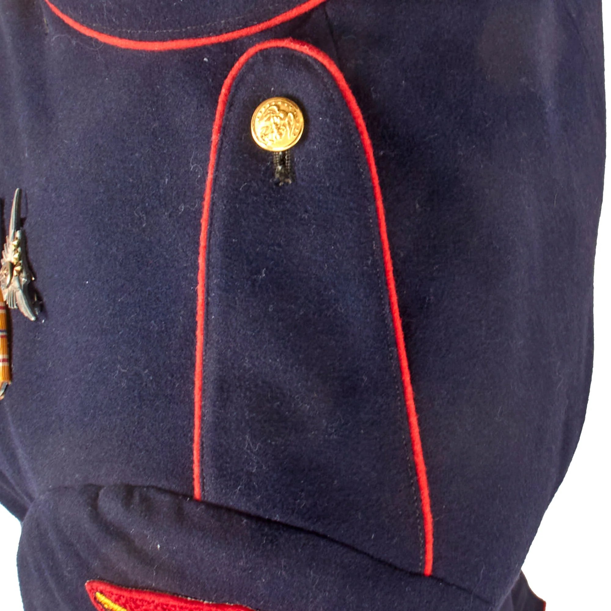 Original U.S. WWII USMC Aircrew Radioman Dress Uniform with Mission Log & Star-Embedded Aircrew Wings - Corporal Robert V. Smith, 3rd Marine Air Wing — image 15