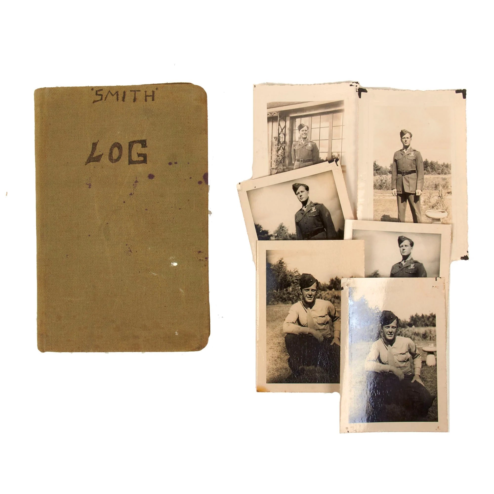 Original U.S. WWII USMC Aircrew Radioman Dress Uniform with Mission Log & Star-Embedded Aircrew Wings - Corporal Robert V. Smith, 3rd Marine Air Wing — image 3