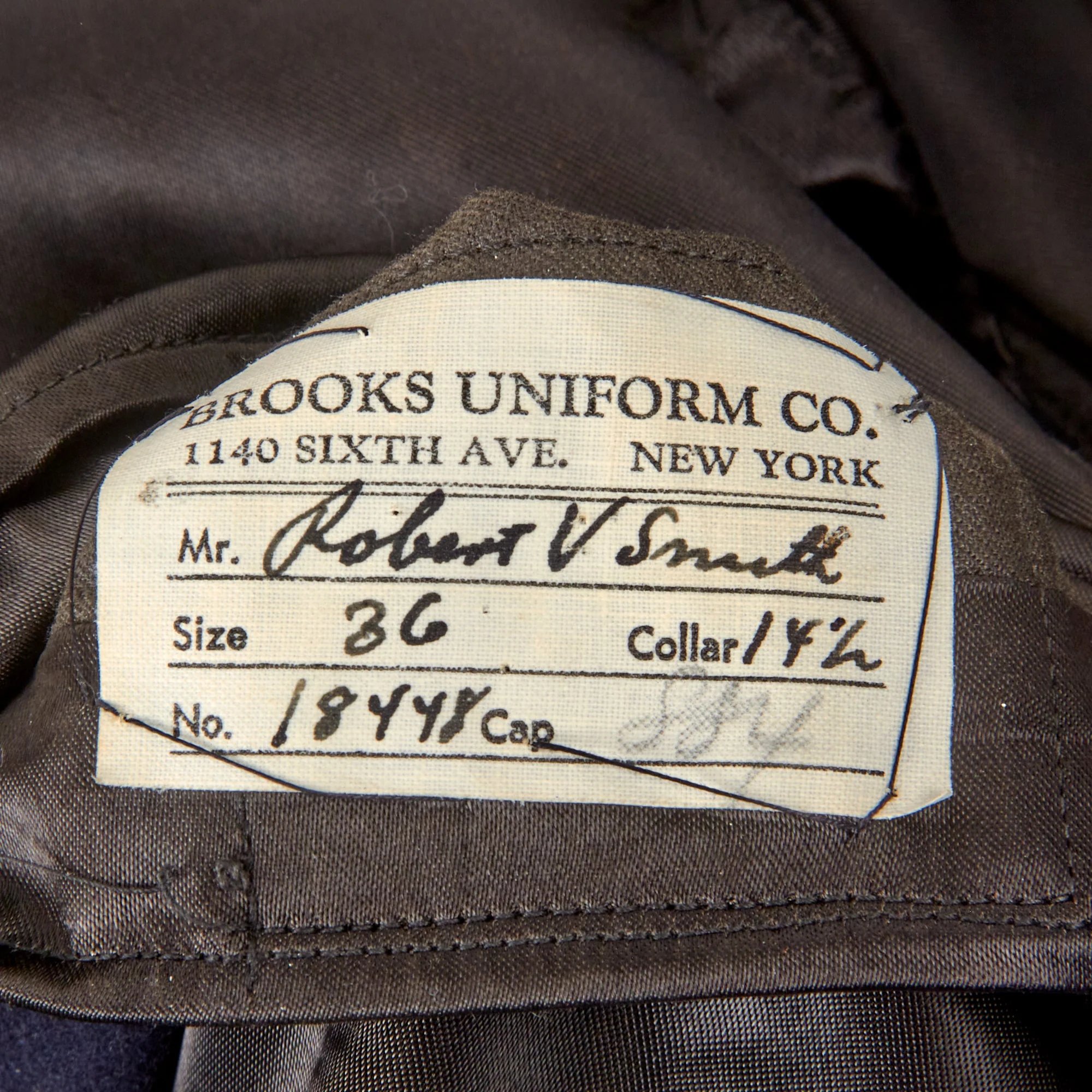 Original U.S. WWII USMC Aircrew Radioman Dress Uniform with Mission Log & Star-Embedded Aircrew Wings - Corporal Robert V. Smith, 3rd Marine Air Wing — image 9