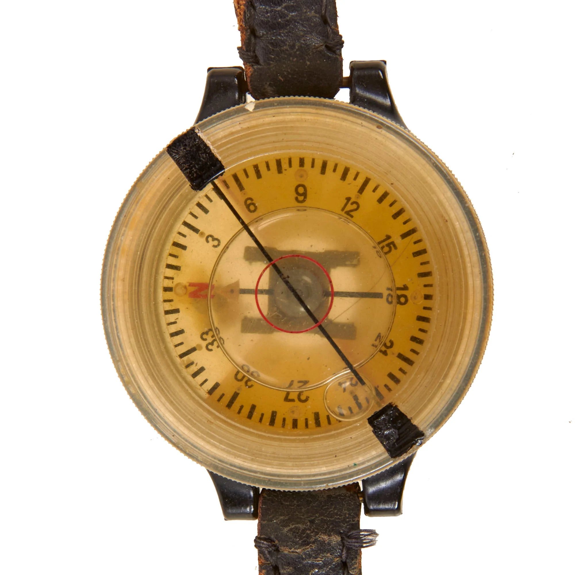 Original WWII German Luftwaffe Aviator AK 39 Wrist Compass — image 3