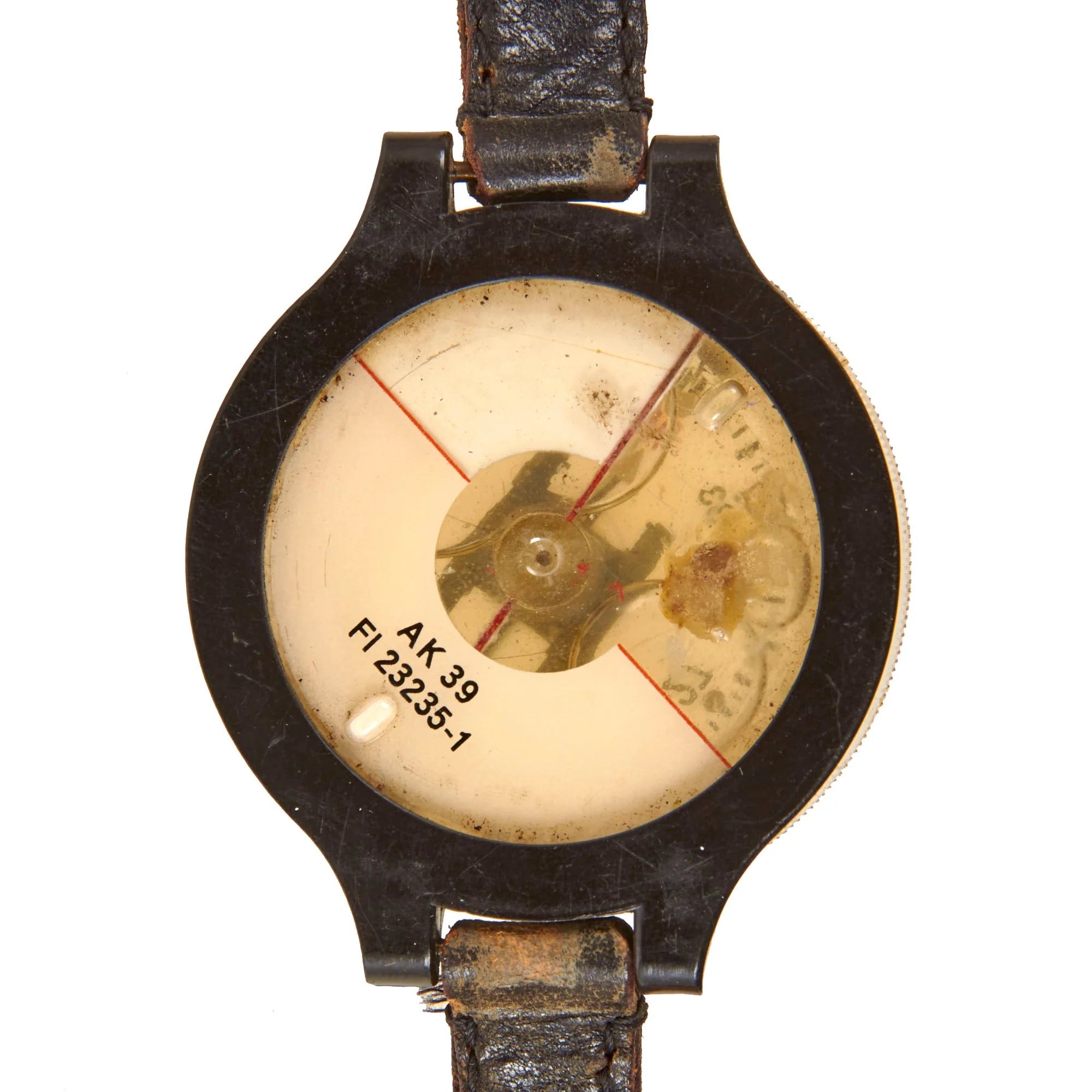 Original WWII German Luftwaffe Aviator AK 39 Wrist Compass — image 4