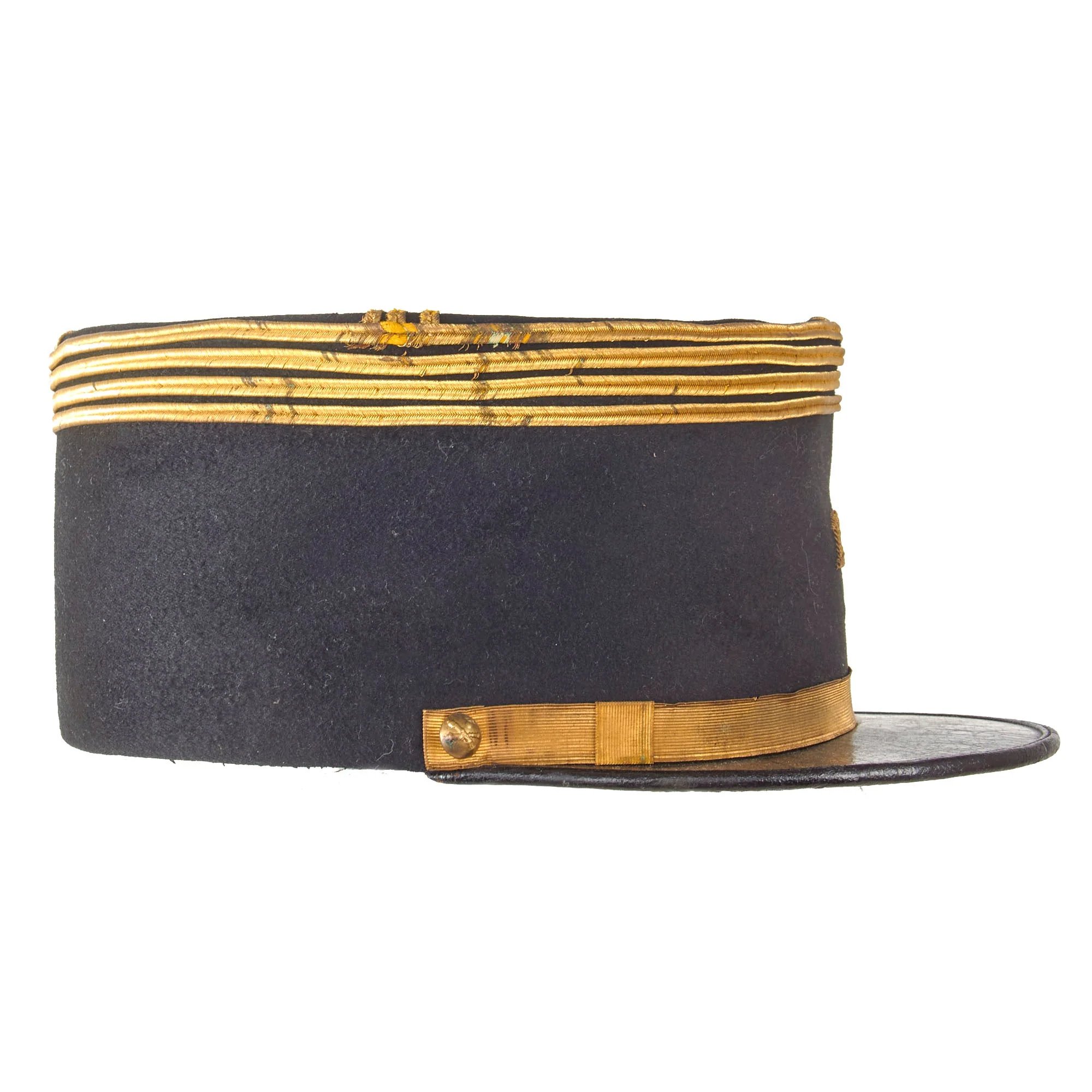 Original French WWI Private Purchase 156th Artillery Commandant Officer's Kepi by Liano of Paris — image 11