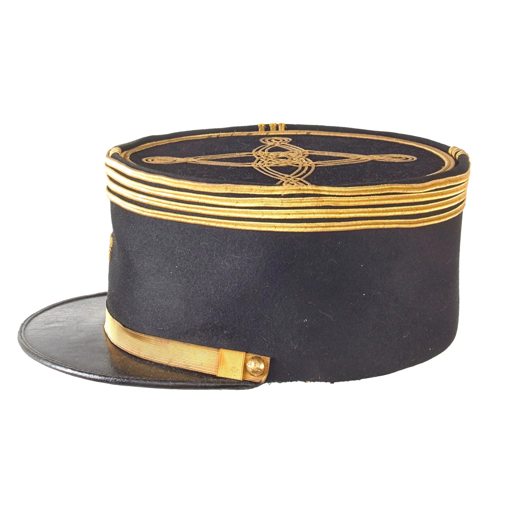 Original French WWI Private Purchase 156th Artillery Commandant Officer's Kepi by Liano of Paris — image 4