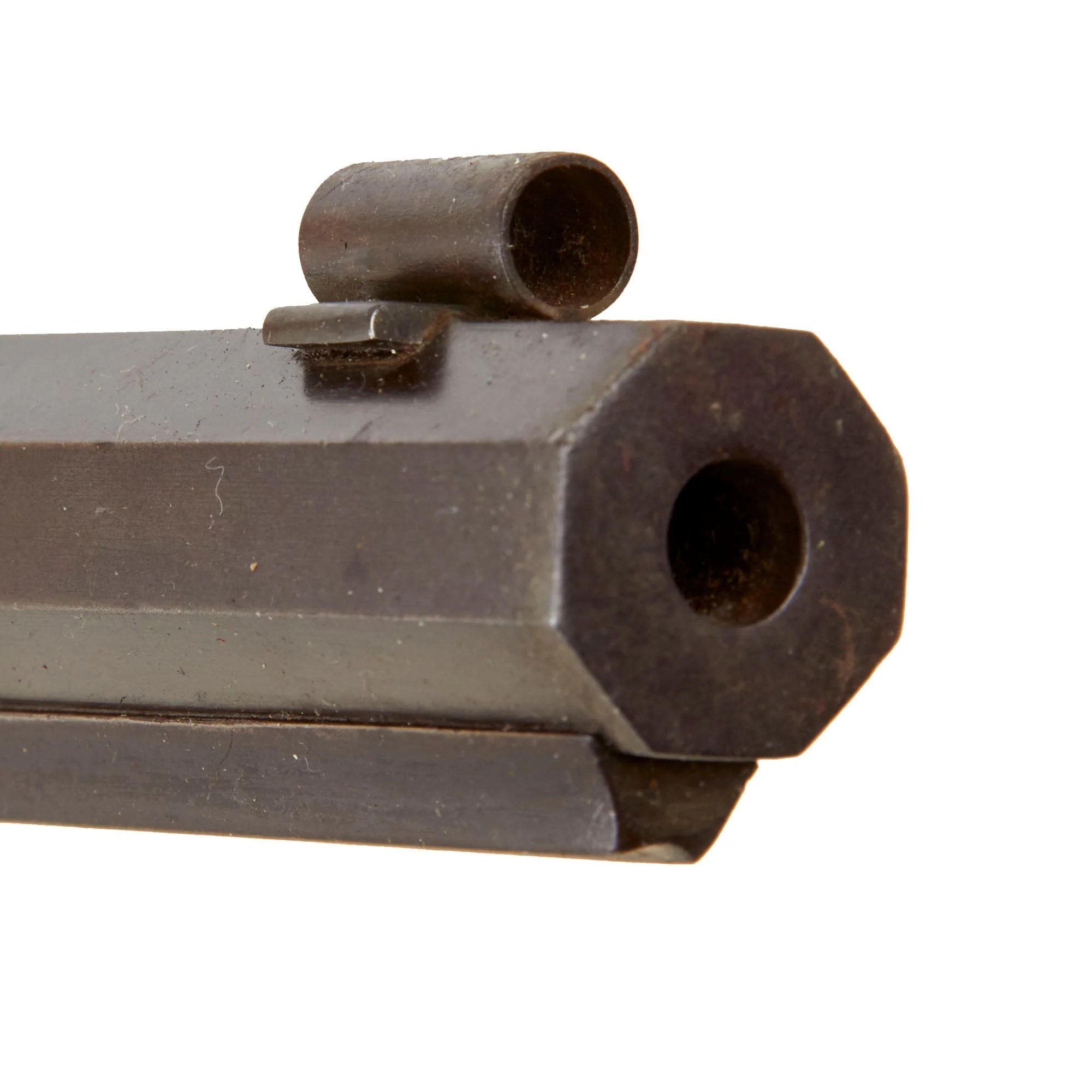 Original U.S. Civil War Era Half Stocked Percussion Heavy Barrel Target Rifle by Jaob Hapgood with Long Range Sight - circa 1845 — image 21