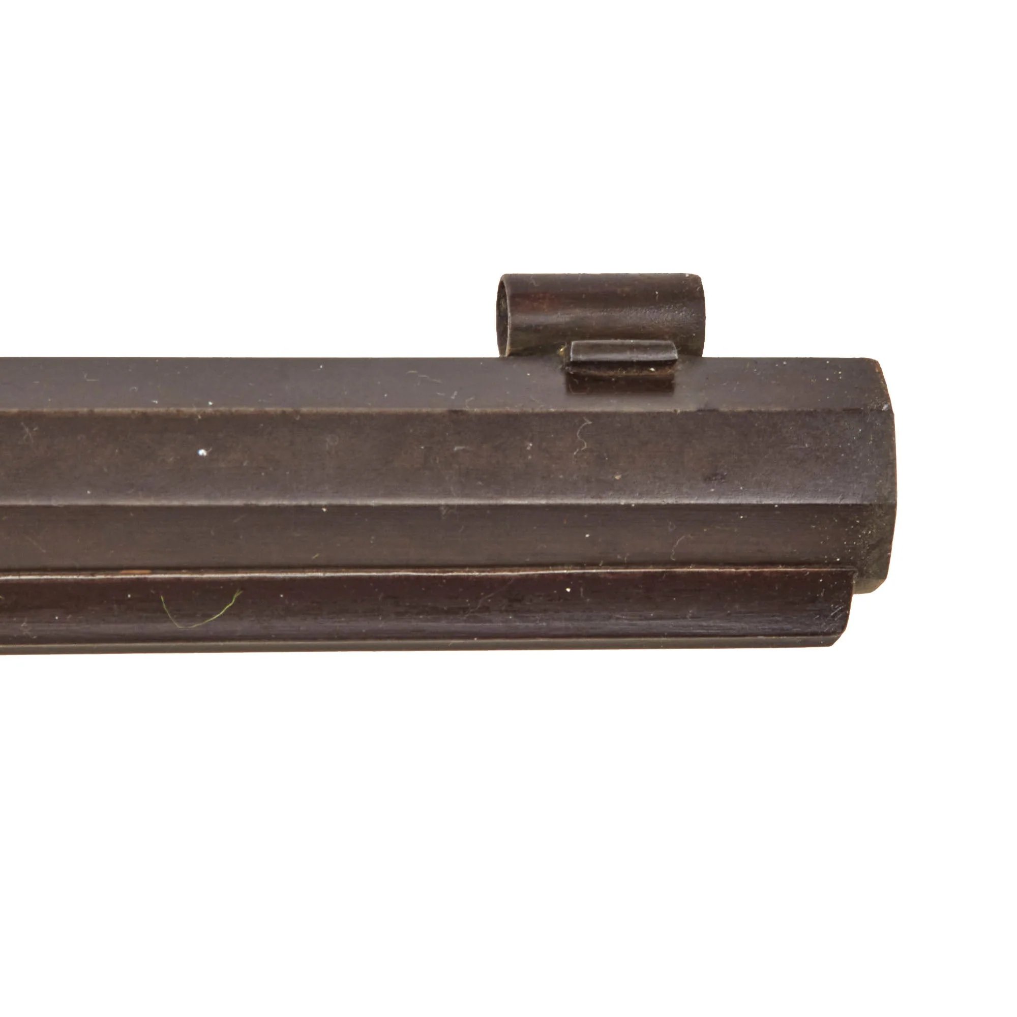 Original U.S. Civil War Era Half Stocked Percussion Heavy Barrel Target Rifle by Jaob Hapgood with Long Range Sight - circa 1845 — image 8