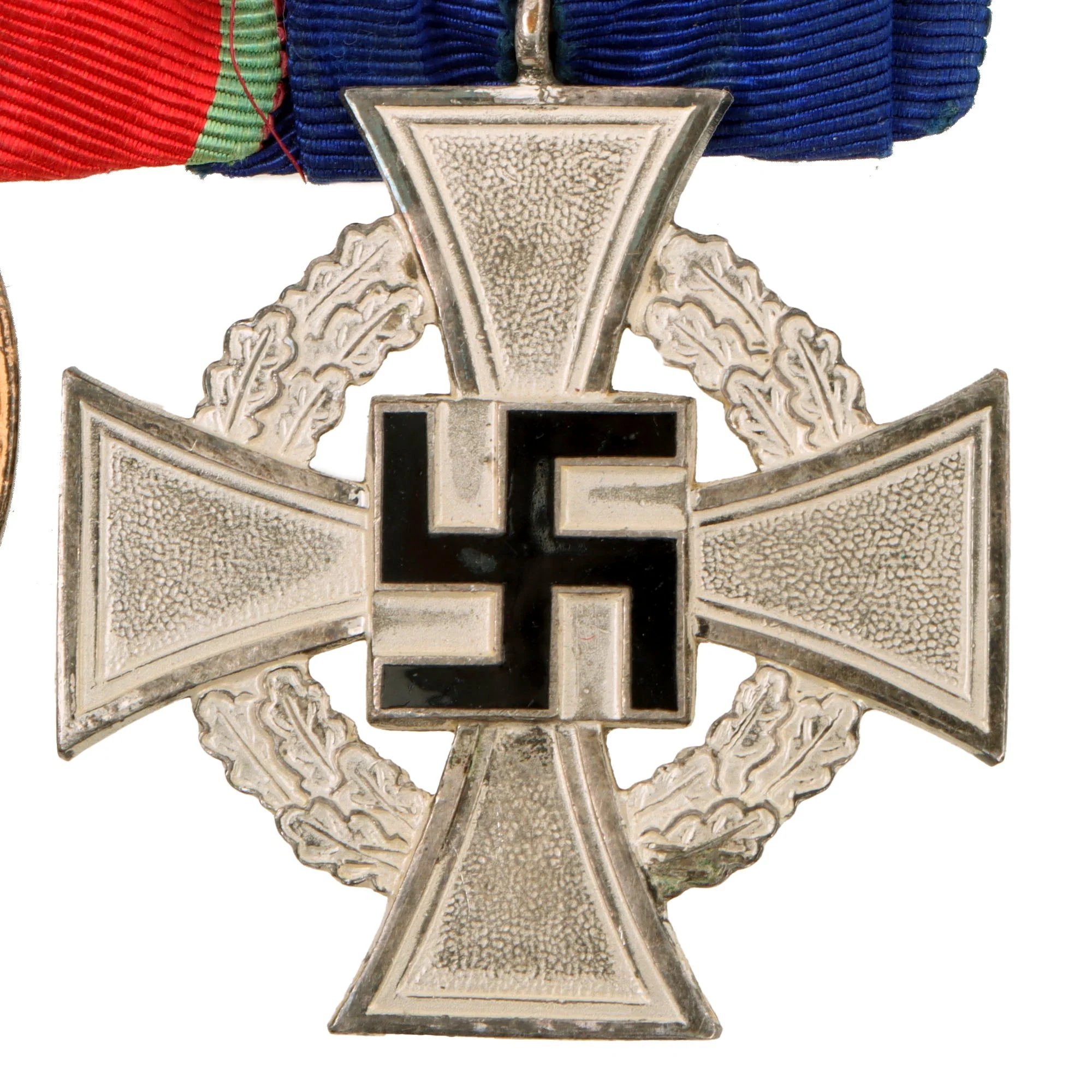 Original German WWI Era Medal Bar with 1914 EKII, City of Hamburg Hanseatic Cross & Bavarian Merenti Cross of Military Merit with Swords - 6 Awards — image 7