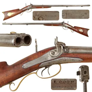 Original 19th Century U.S. Double Barreled Cape Combination Gun by …