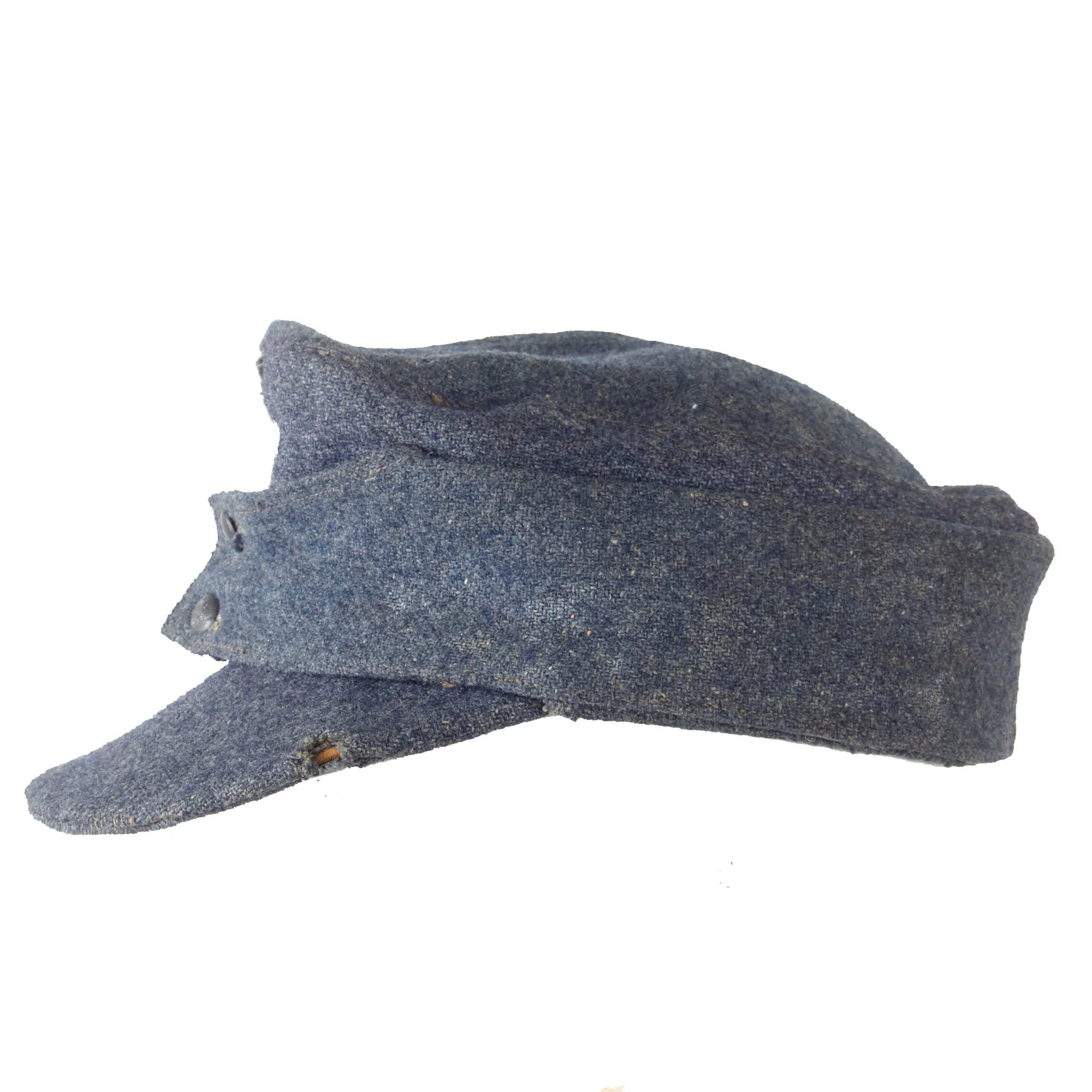 Original German WWII 1944 Dated Luftwaffe M43 Einheitsmütze Field Cap with RBNr. - Size 57 — image 7