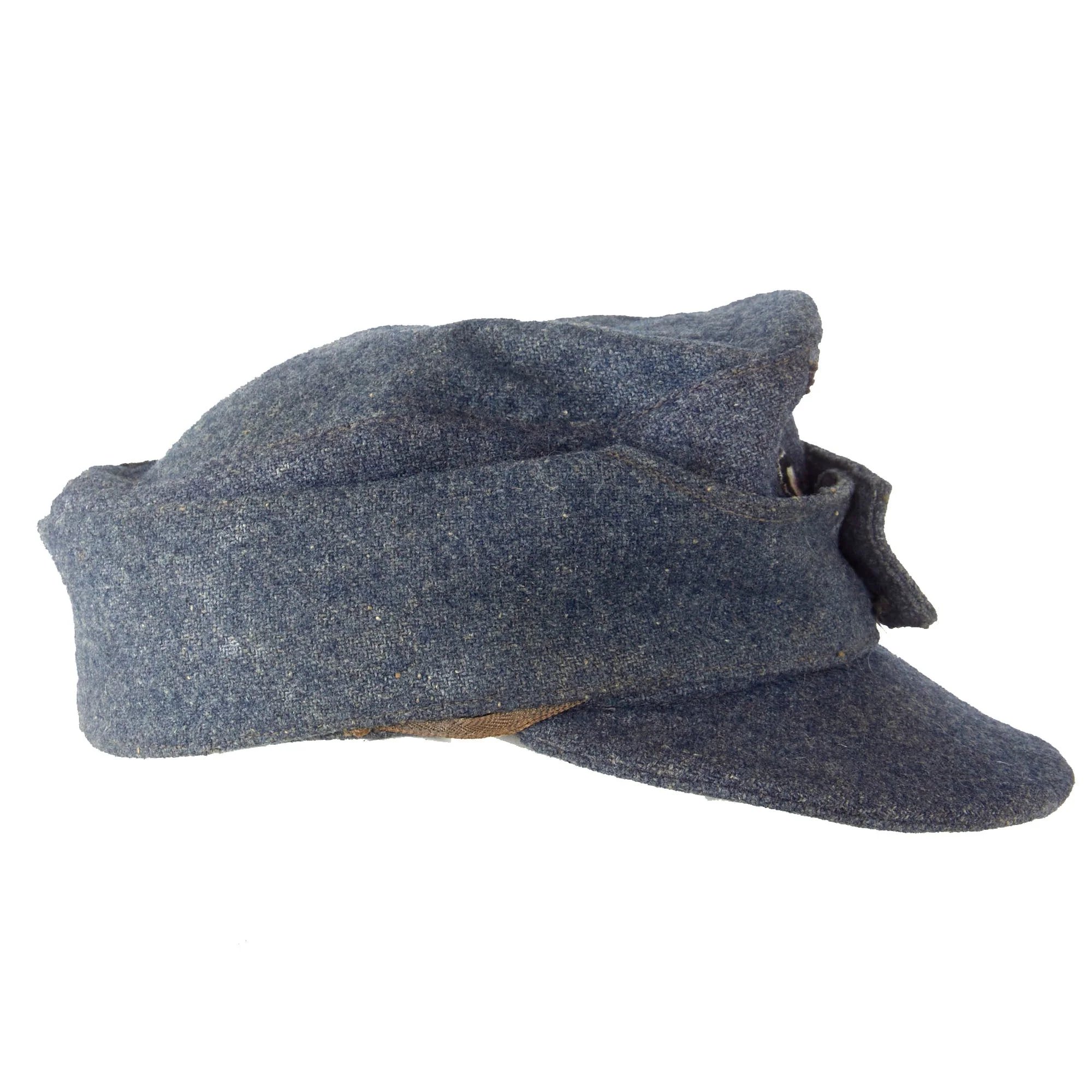 Original German WWII 1944 Dated Luftwaffe M43 Einheitsmütze Field Cap with RBNr. - Size 57 — image 9