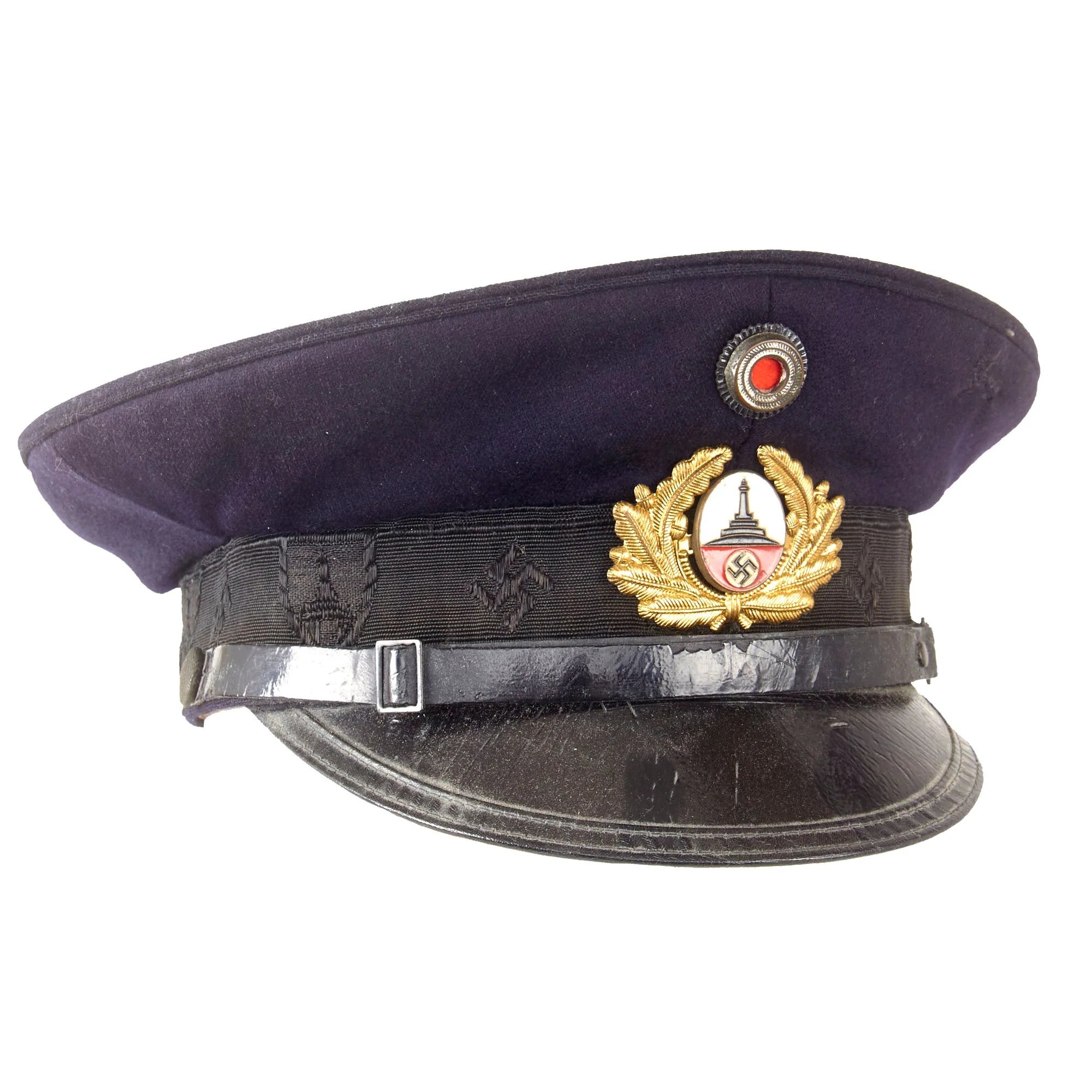 Original German WWII Early DRKB Kyffhäuser State Veterans Association Visor Cap - Dated 1935 — image 11