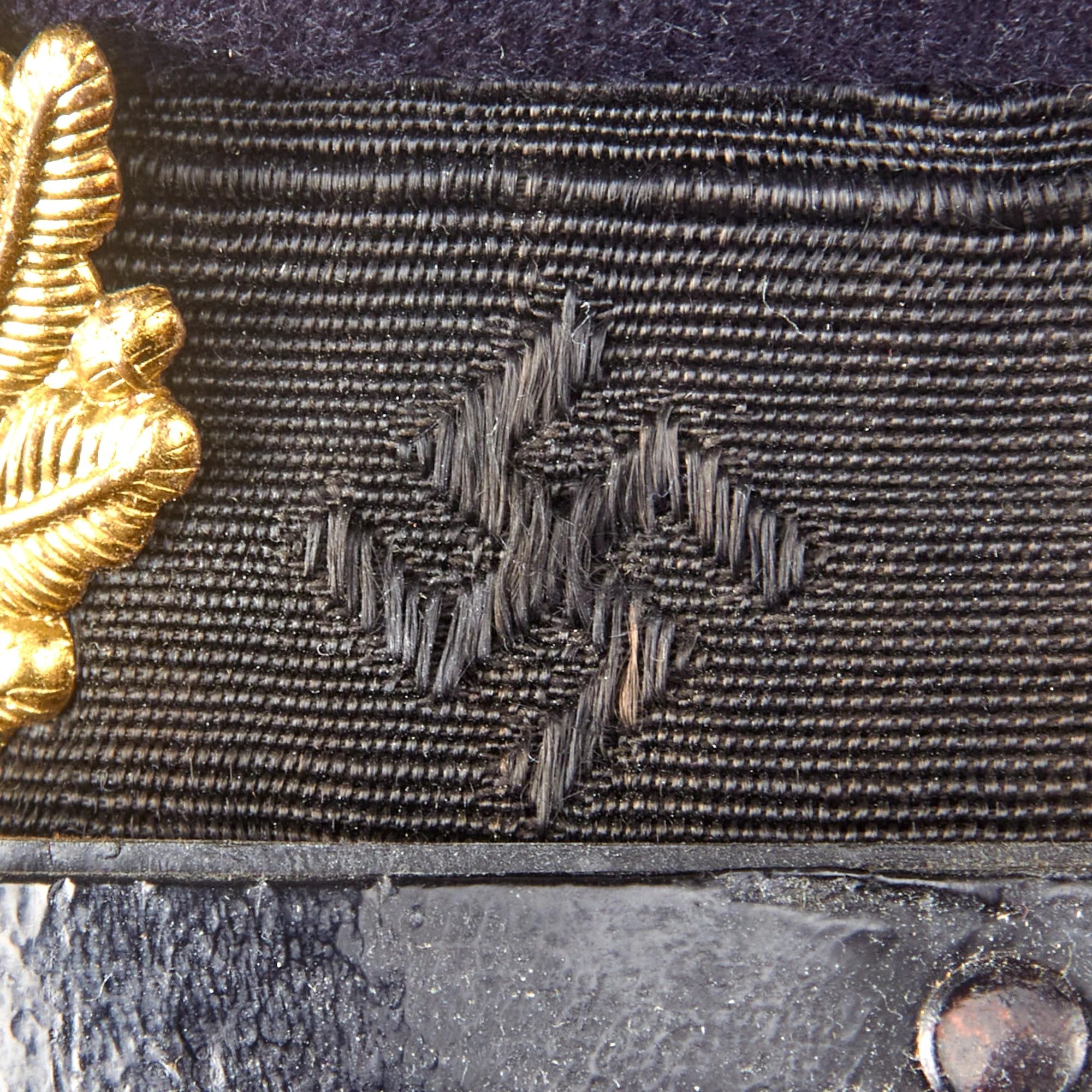 Original German WWII Early DRKB Kyffhäuser State Veterans Association Visor Cap - Dated 1935 — image 5