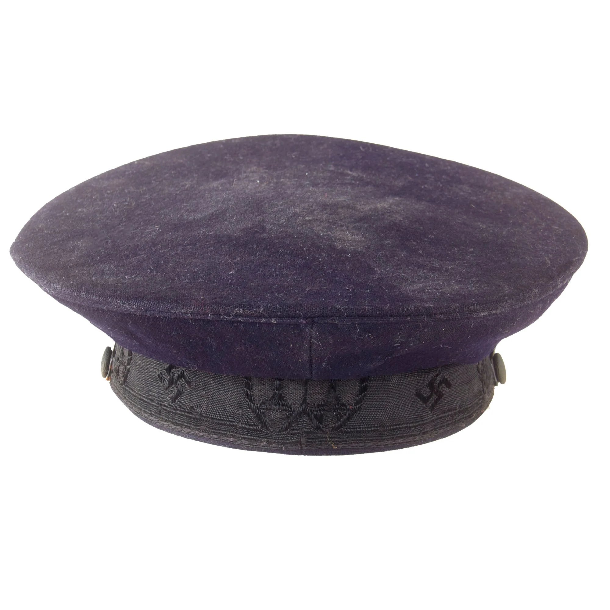 Original German WWII Early DRKB Kyffhäuser State Veterans Association Visor Cap - Dated 1935 — image 9